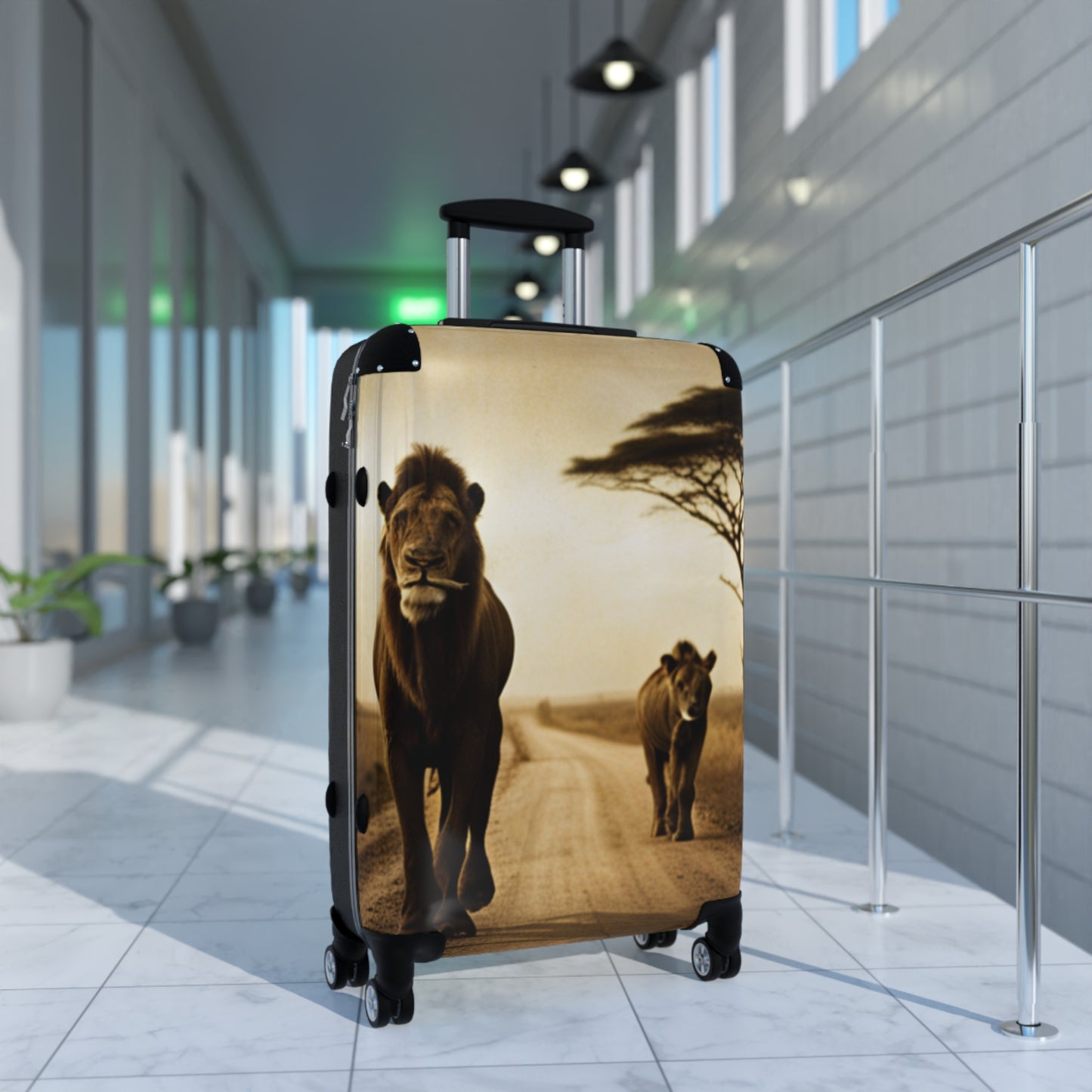 "Asiatic Lion" Suitcase