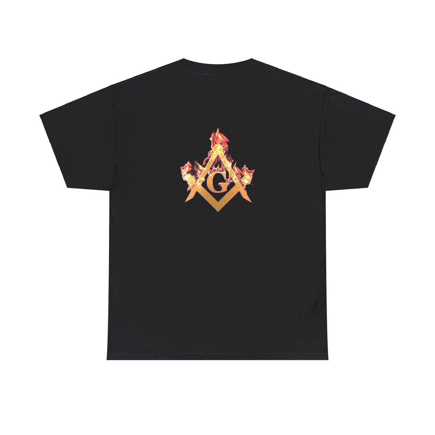 'Freemason fire shirt' Unisex Heavy Cotton Tee