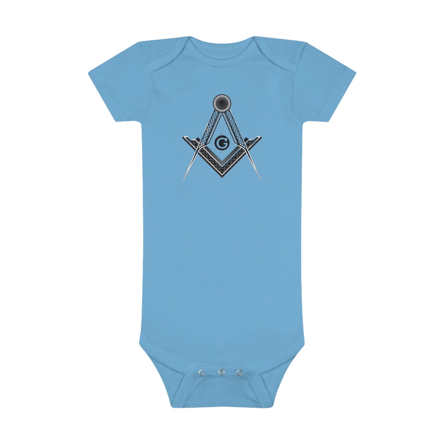 'Freemason' Baby Short Sleeve Onesie®