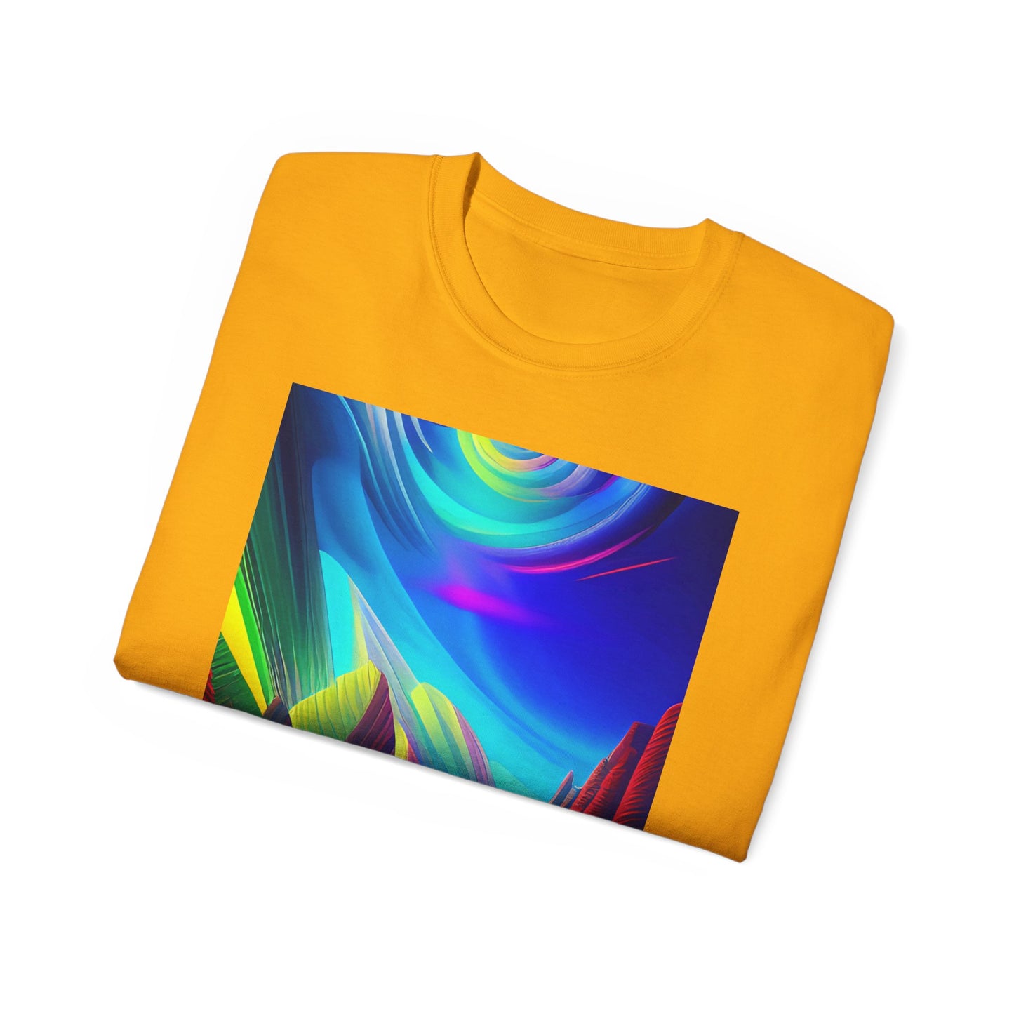 'Hippie Mountains' Unisex Ultra Cotton Tee