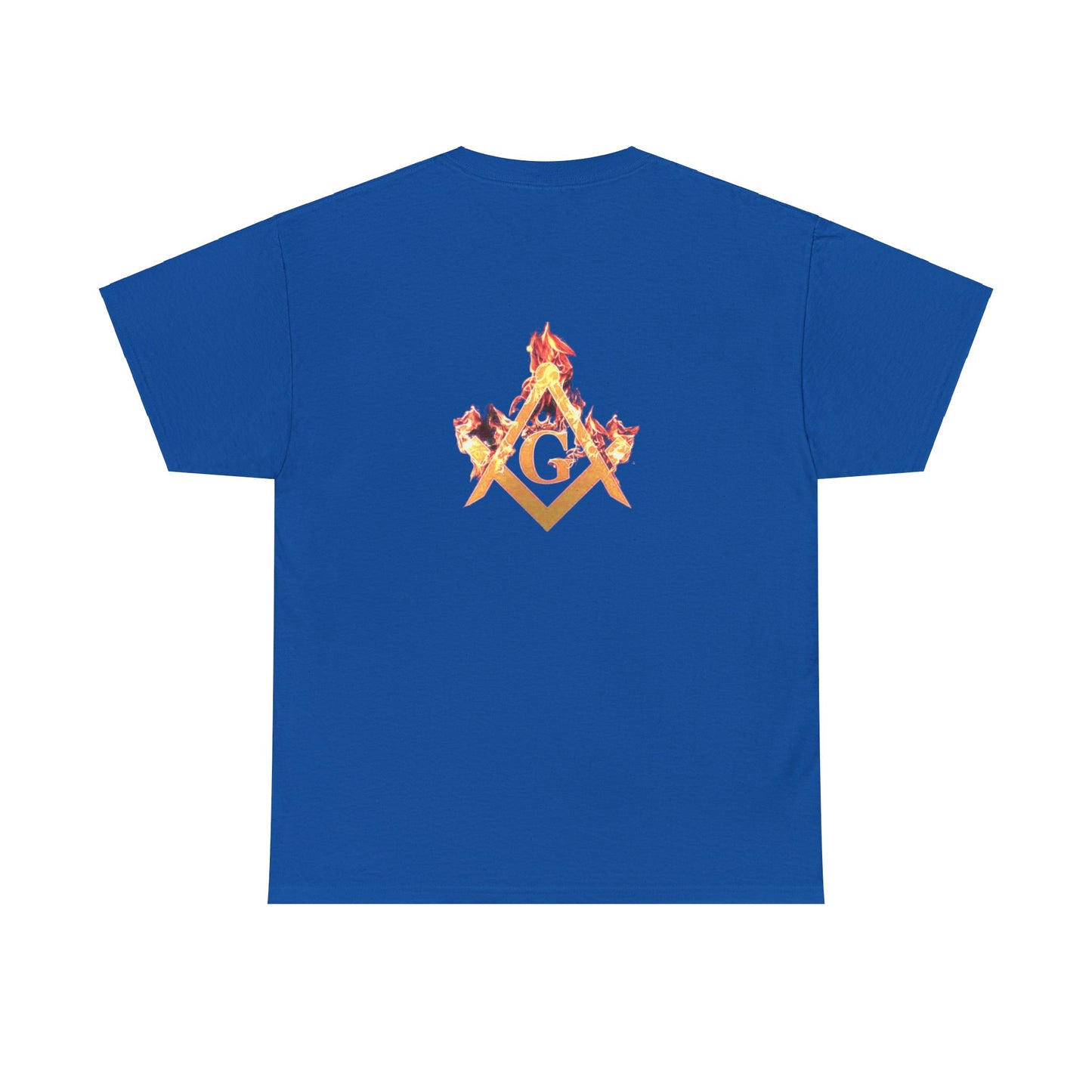 'Freemason fire shirt' Unisex Heavy Cotton Tee