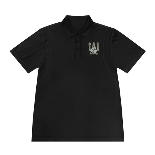 Feemason symbol Men's Sport Polo Shirt