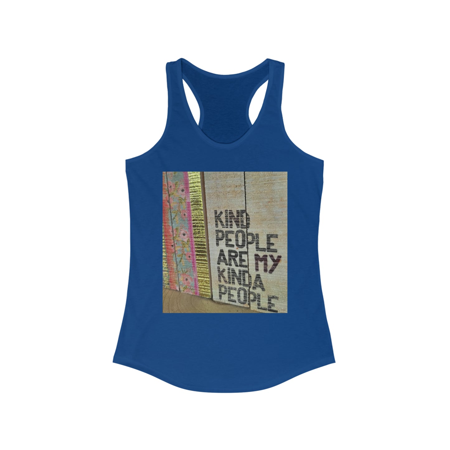 'Kind People' Women's Ideal Racerback Tank
