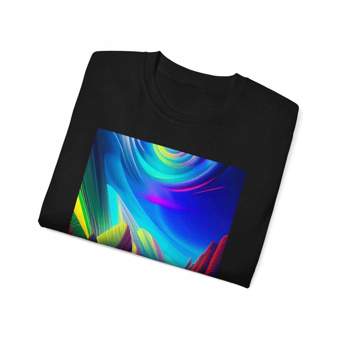 'Hippie Mountains' Unisex Ultra Cotton Tee