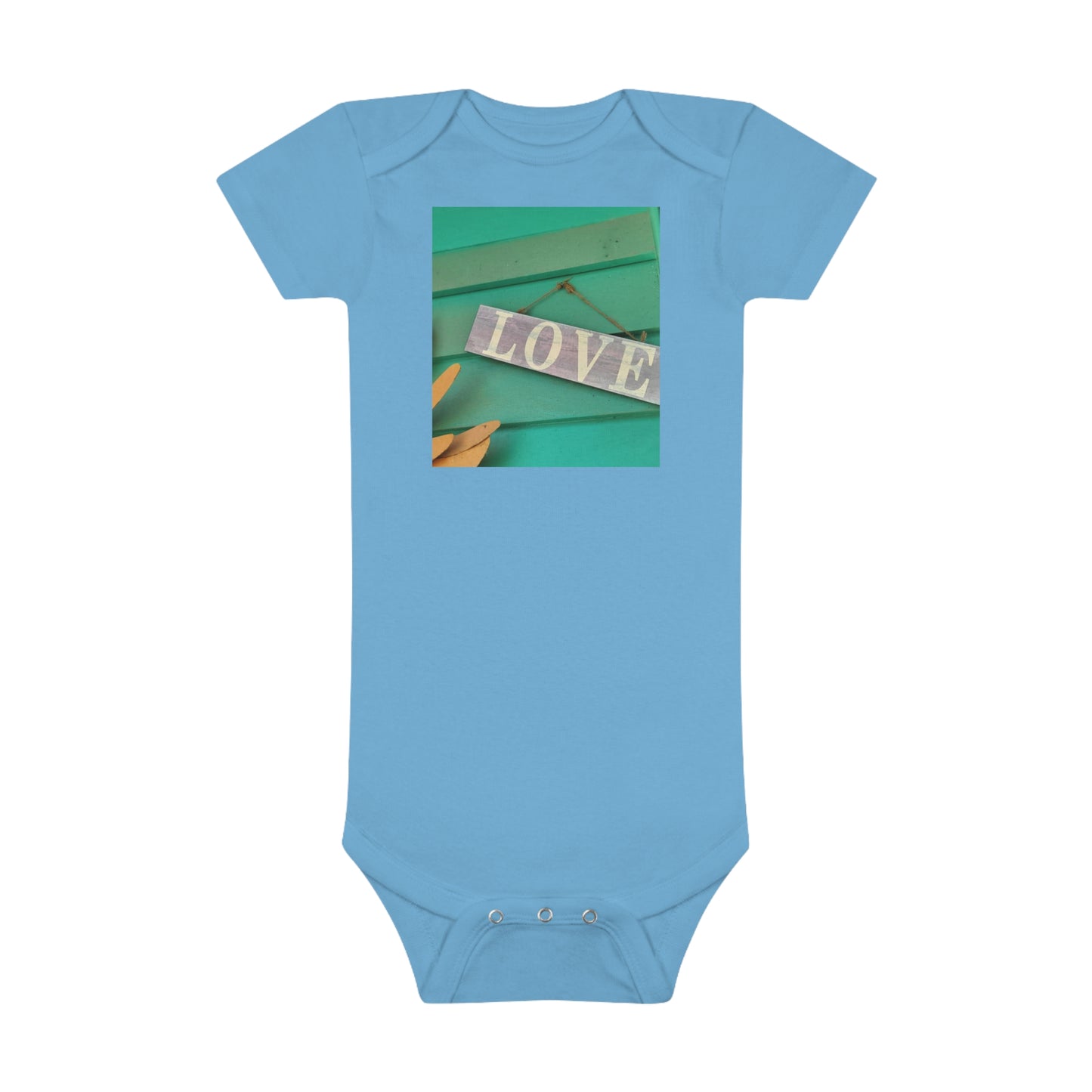 'Love' Baby Short Sleeve Onesie®