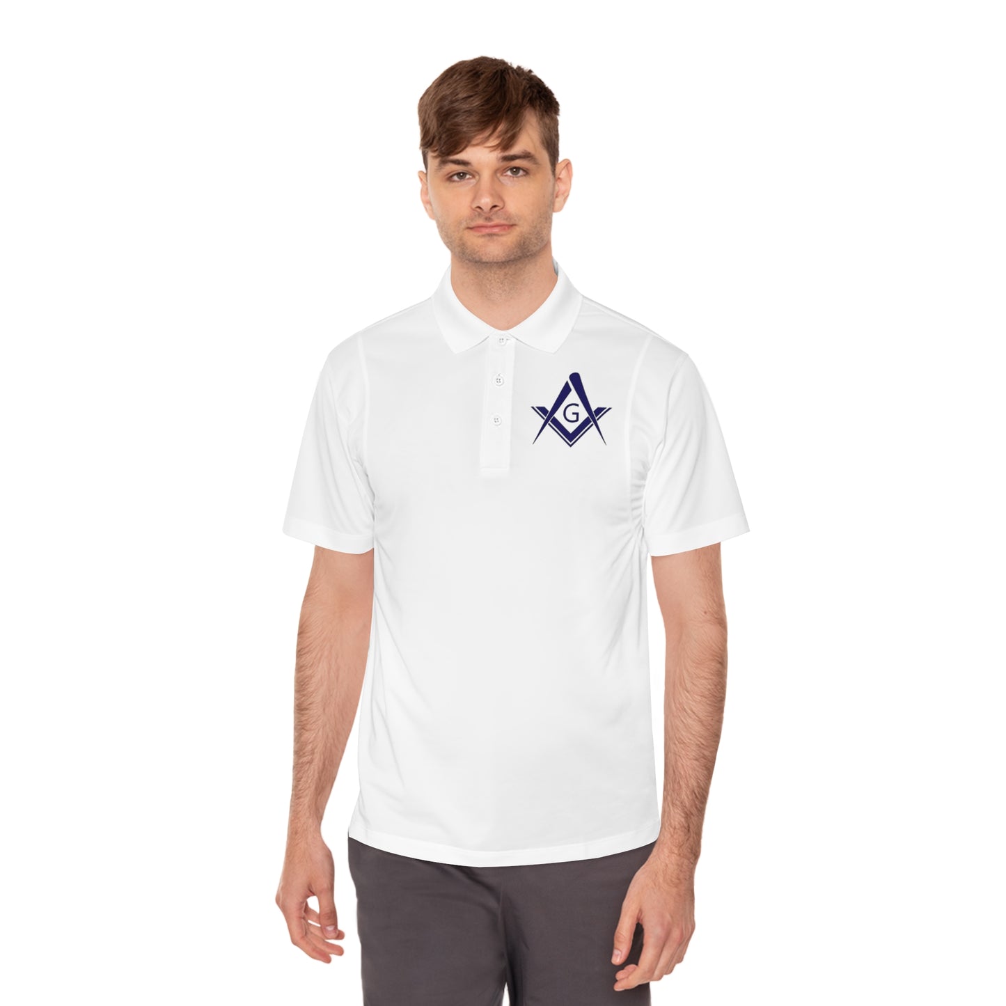 'Freemason' Men's Sport Polo Shirt