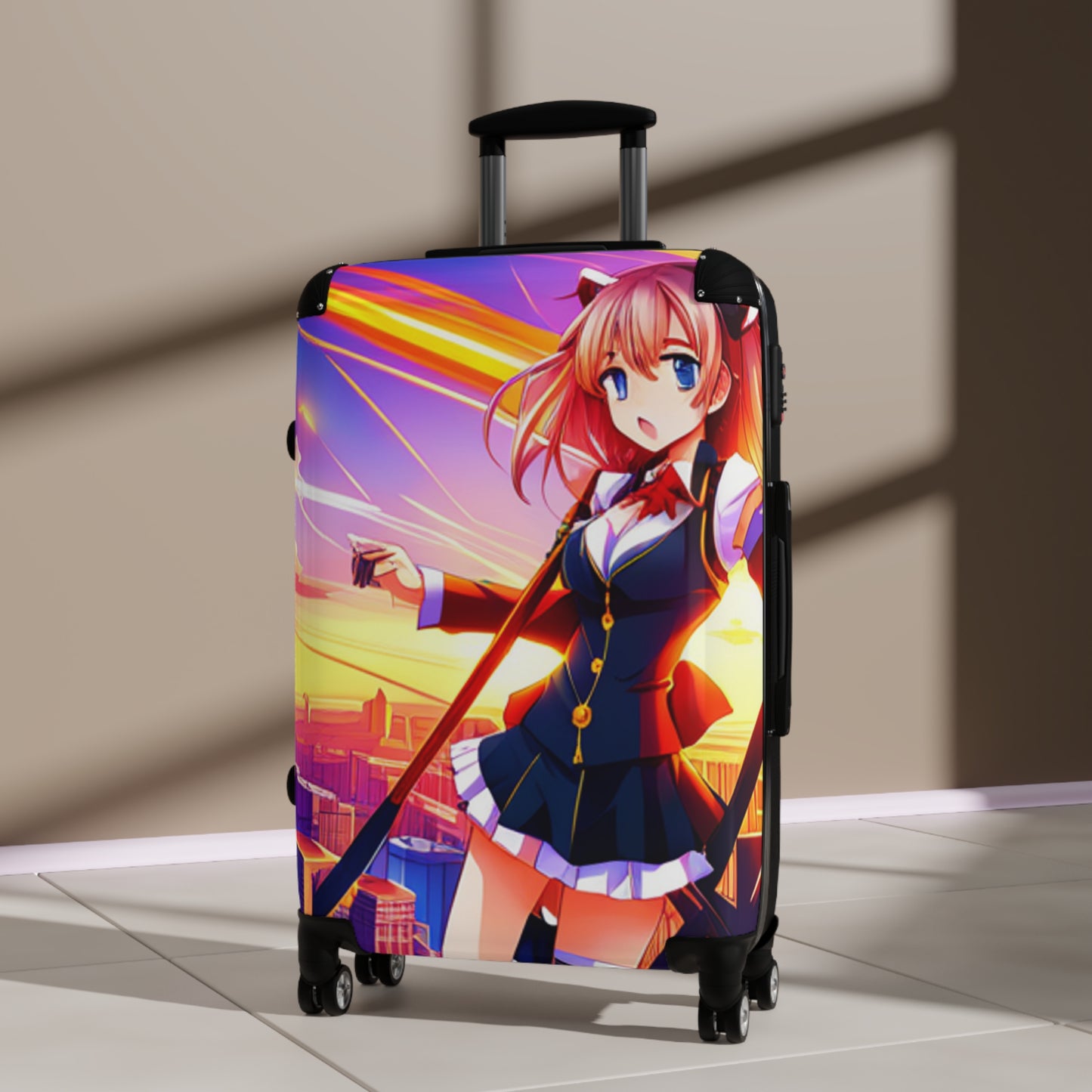 Sailor Sun Kawa Anime Suitcase