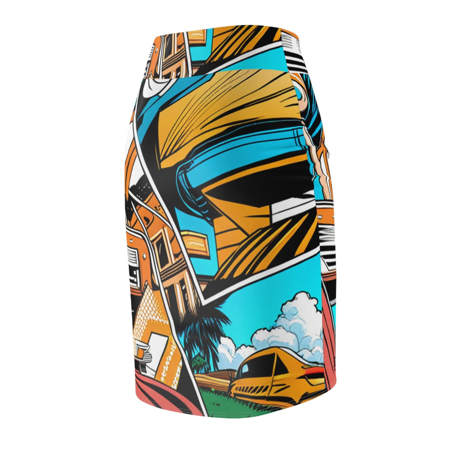 Comic Con Town Anime Skirt