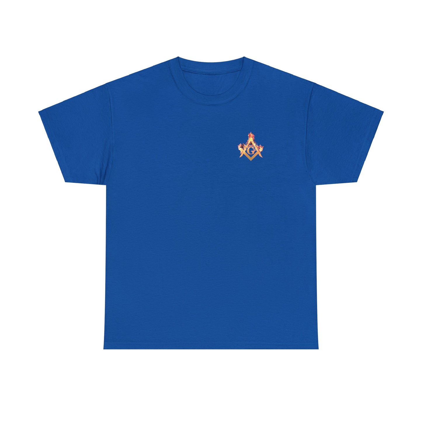 'Freemason fire shirt' Unisex Heavy Cotton Tee