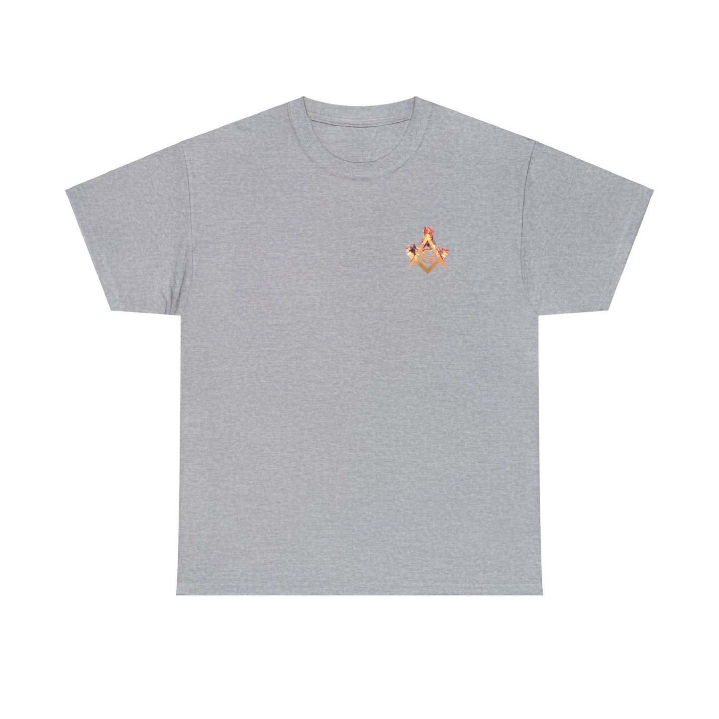 'Freemason fire shirt' Unisex Heavy Cotton Tee