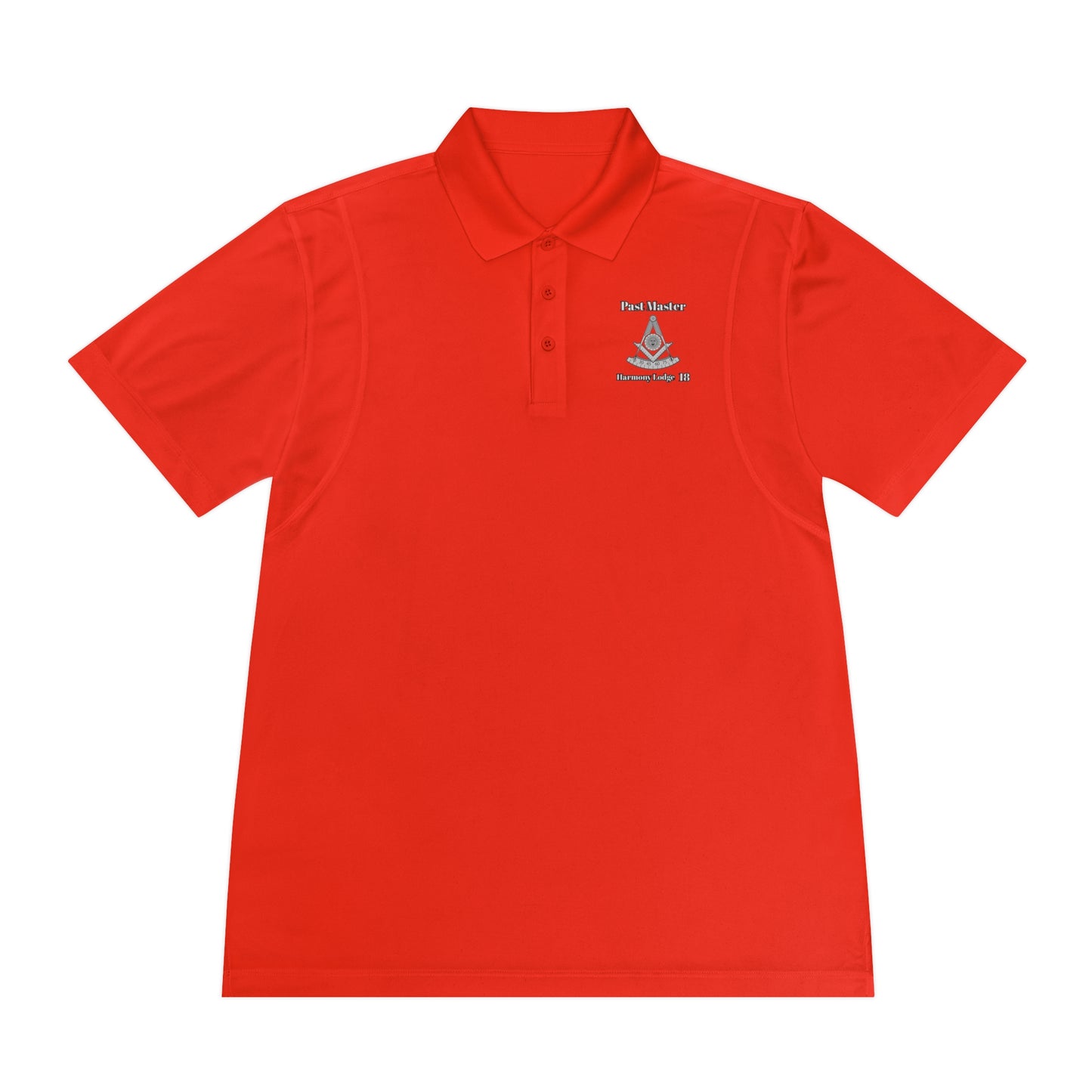 Harmony Lodge 18 Past Master Men's Sport Polo Shirt