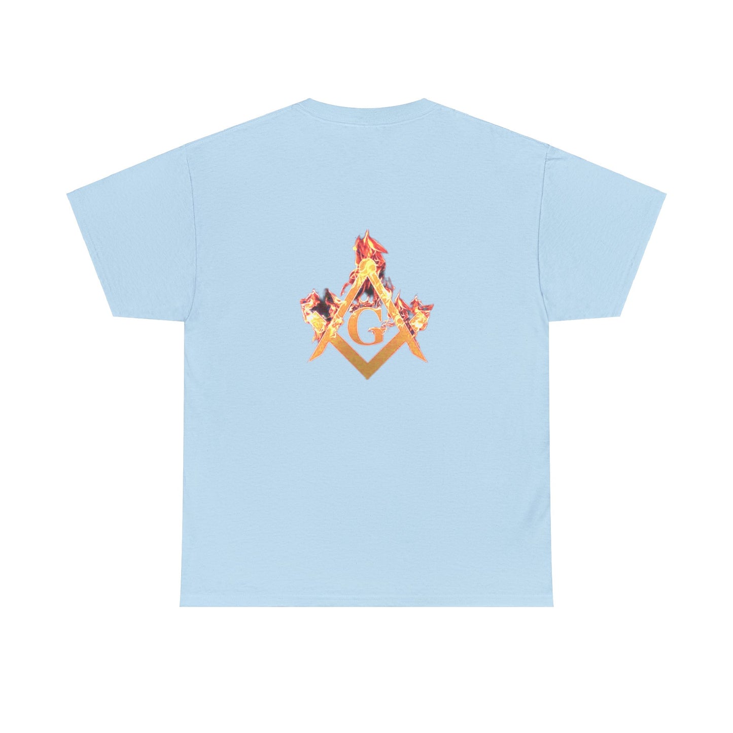 'Harmony lodge 18 fire shirt' Heavy Cotton Tee