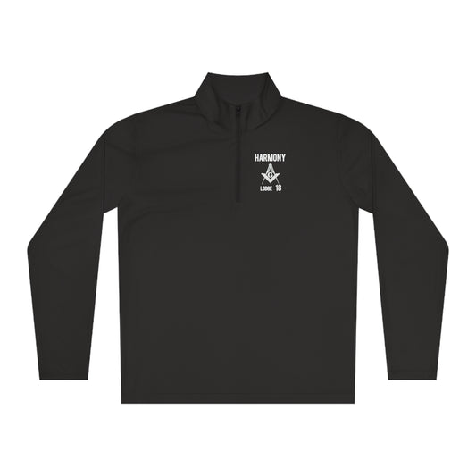 'Harmony lodge 18 Pull Over' Unisex Quarter-Zip Pullover