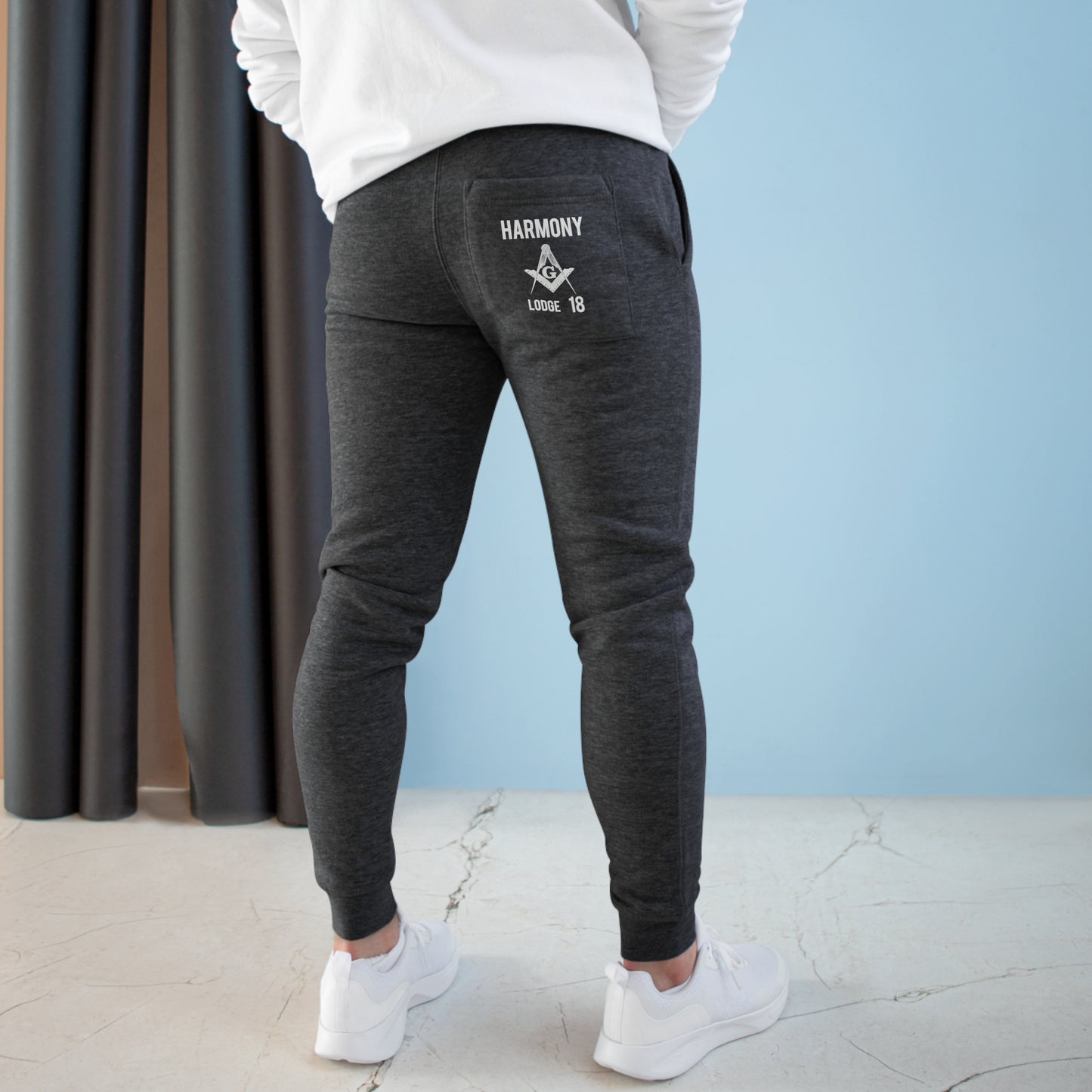 'Harmony lodge 18' Premium Fleece Joggers