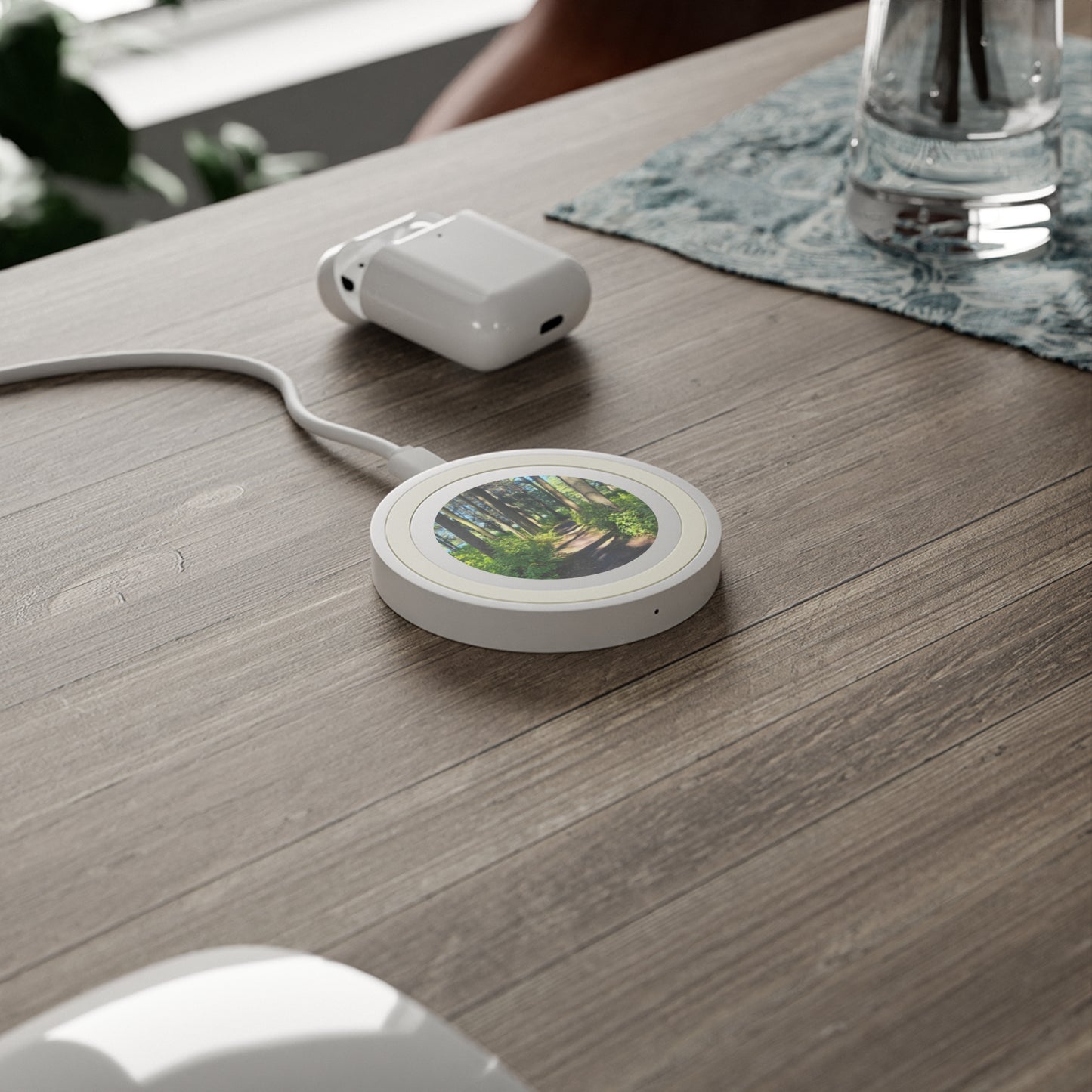 Path Least Taken - Horicon Lake NJ - Quake Wireless Charging Pad