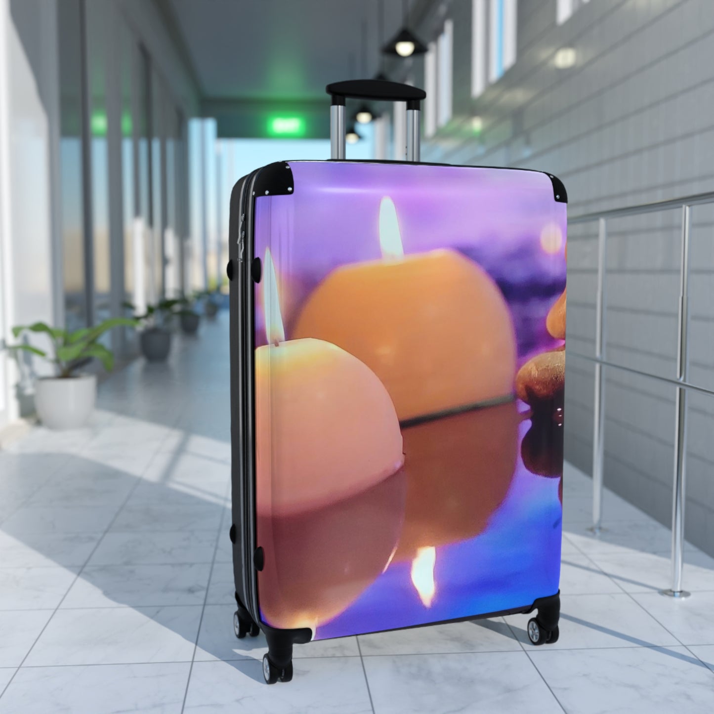 Spa Candle - Divi Phoenix Spa Aruba - Suitcase