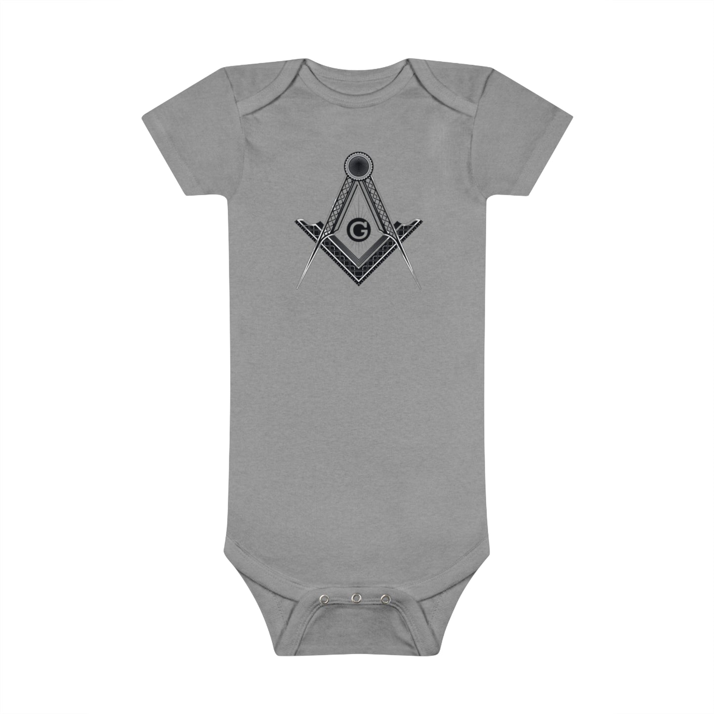 'Freemason' Baby Short Sleeve Onesie®