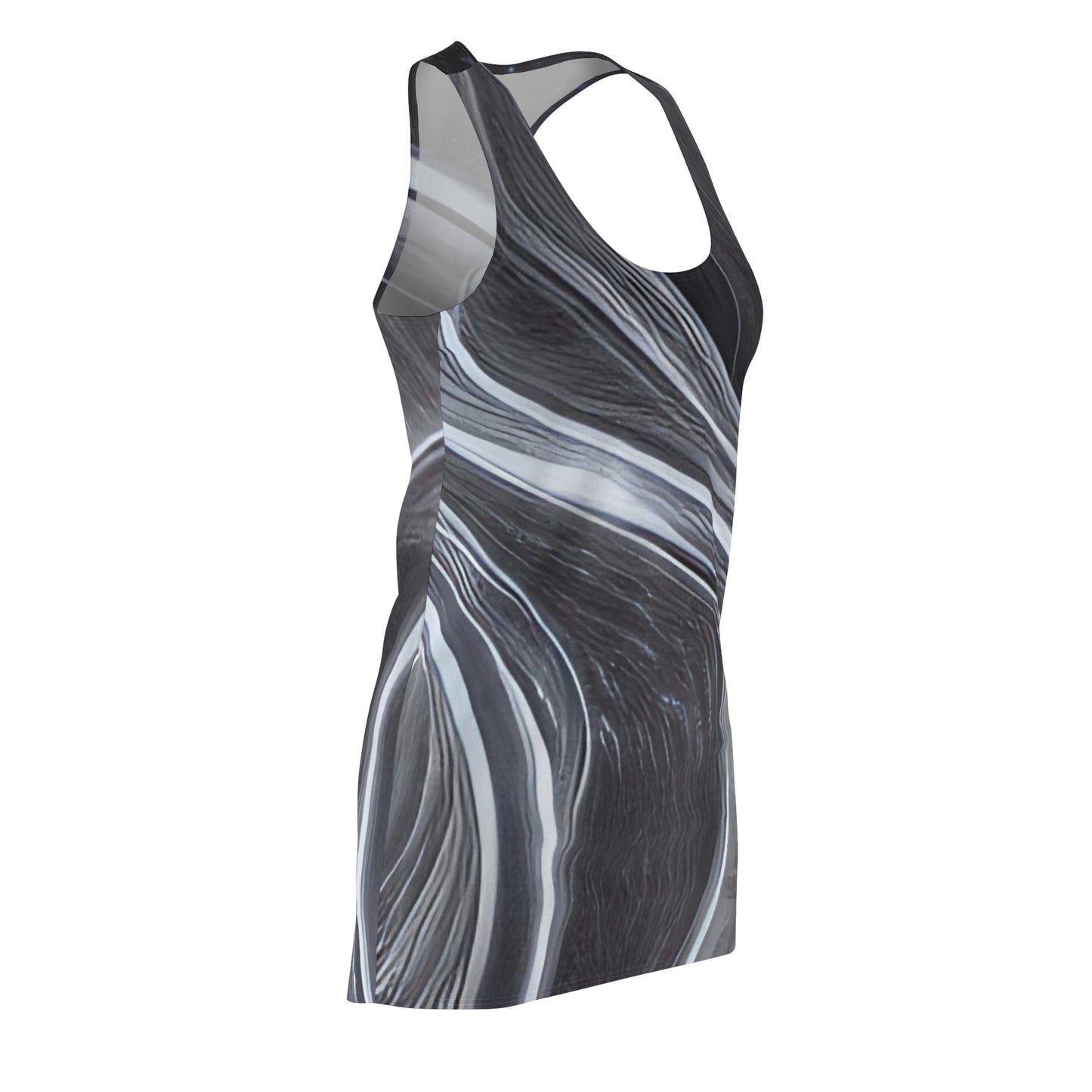 'Smoking' Women's Cut & Sew Racerback Dress (AOP)