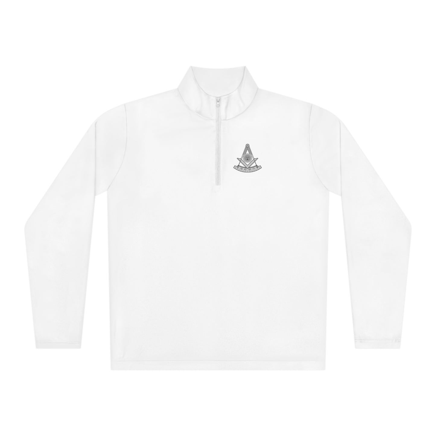'Pastmaster Freemason' Unisex Quarter-Zip Pullover