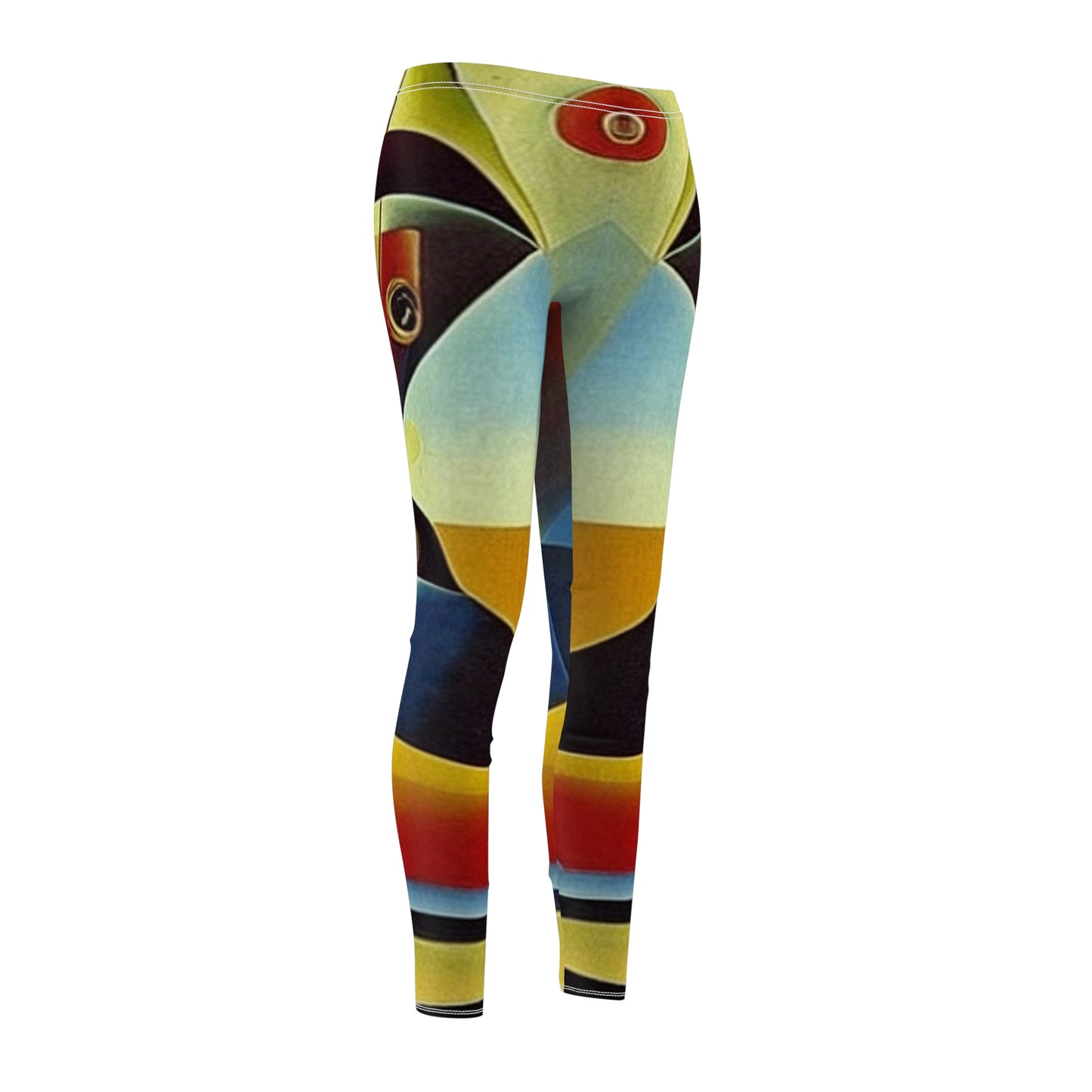 'Modern Eye' Women's Cut & Sew Casual Leggings (AOP)