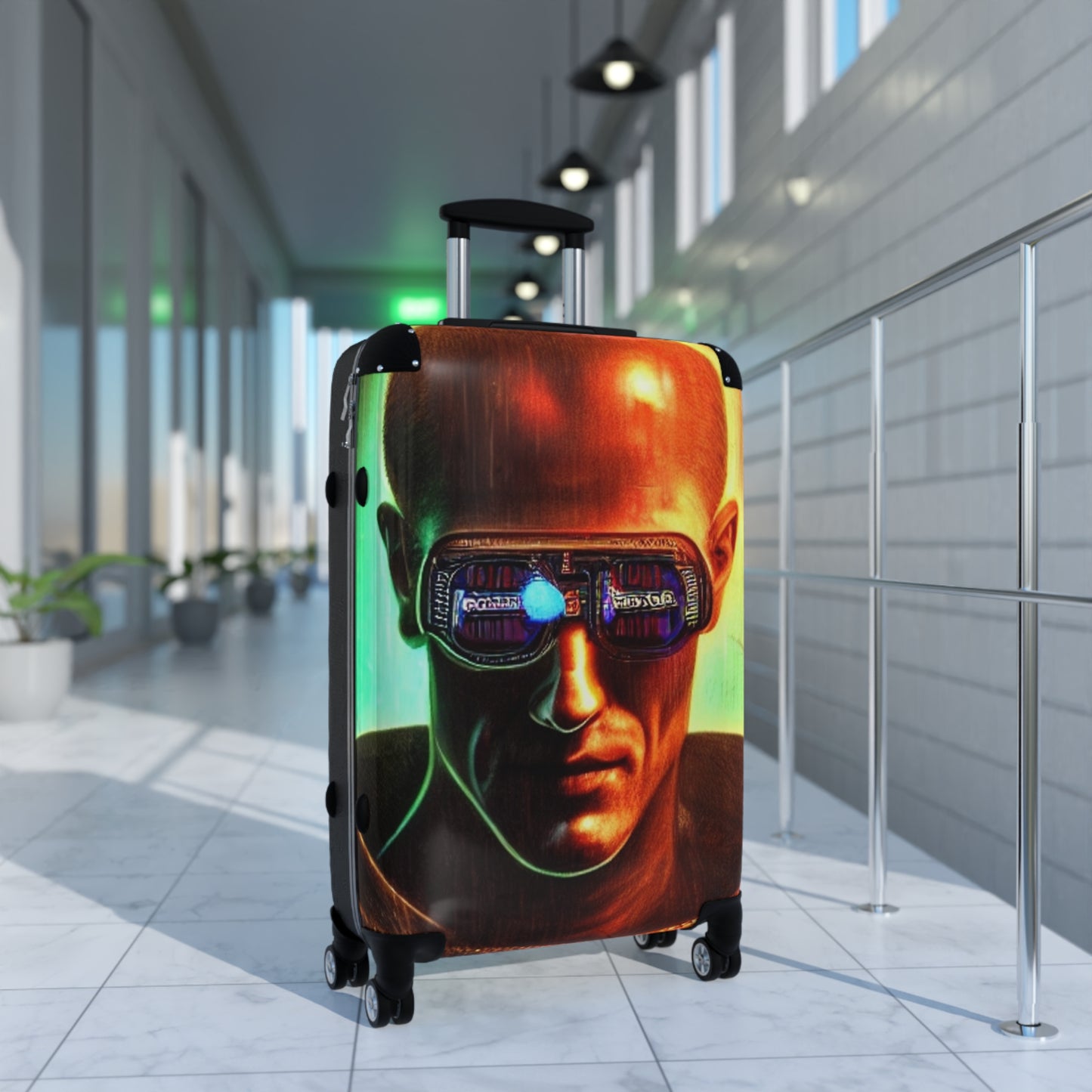 ‘Sunglass Man’ Suitcase