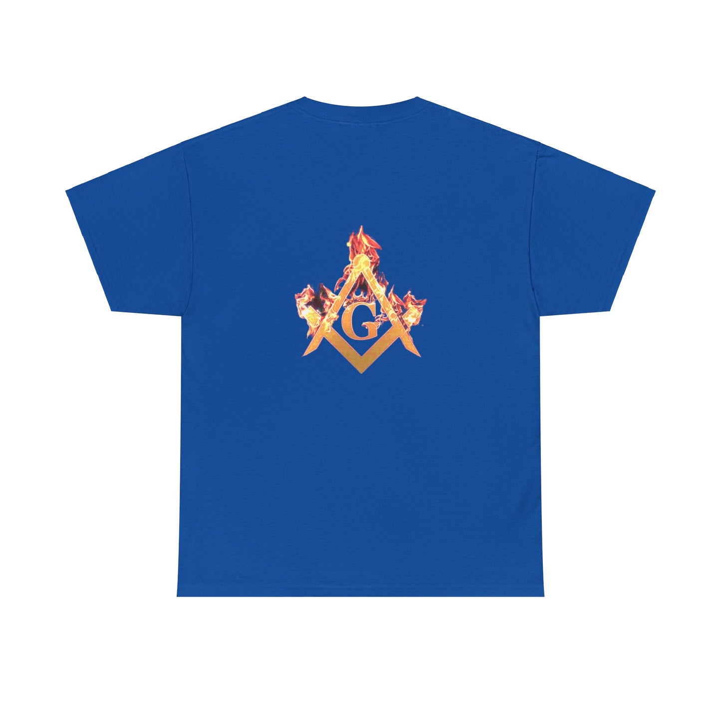 'Harmony lodge 18 fire shirt' Heavy Cotton Tee