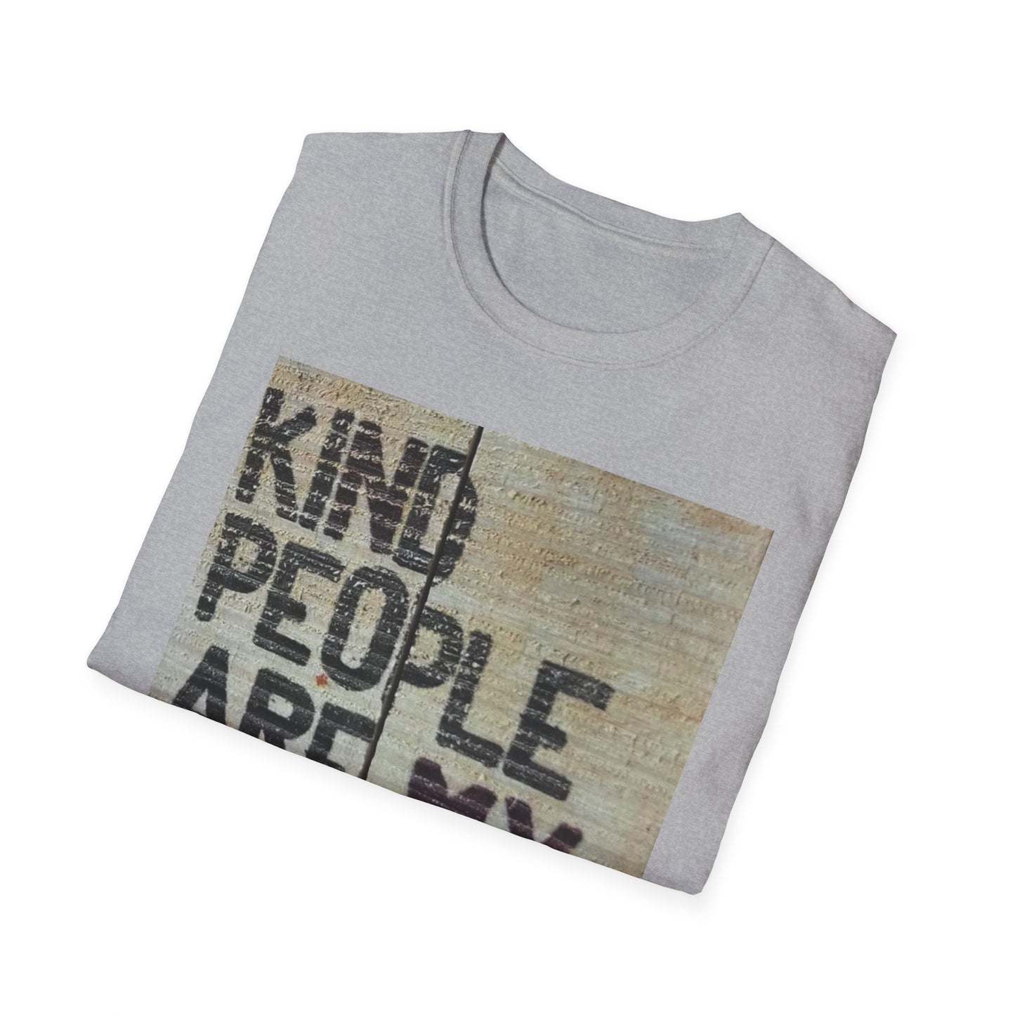 'Kind People' Unisex Softstyle T-Shirt