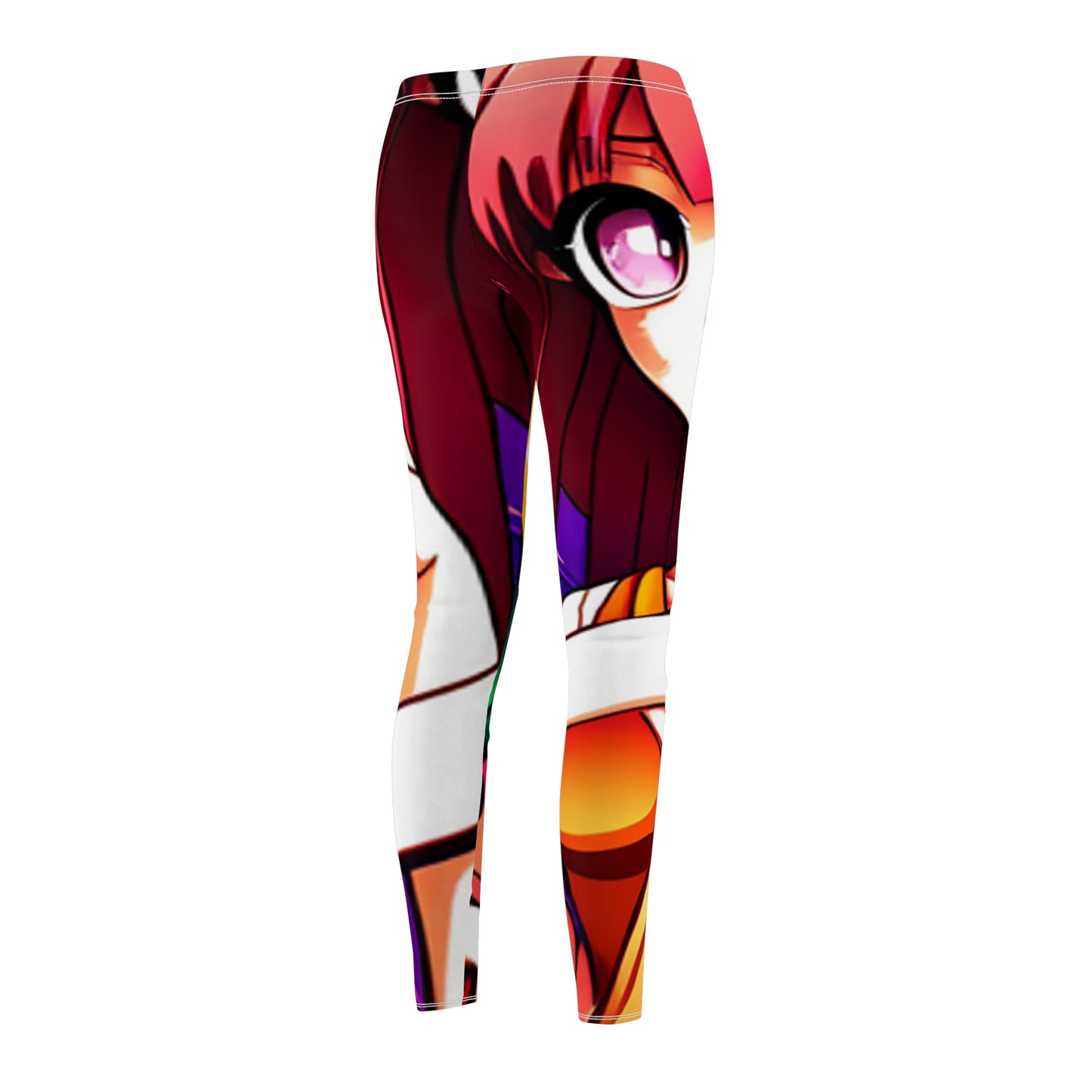 Pinku Kawa Kirei Anime Leggings (AOP)