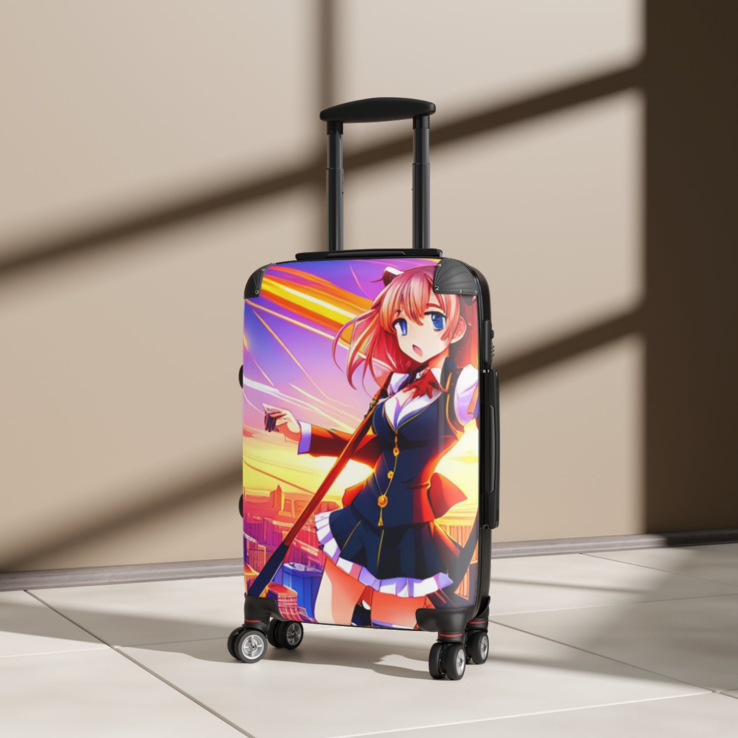 Sailor Sun Kawa Anime Suitcase