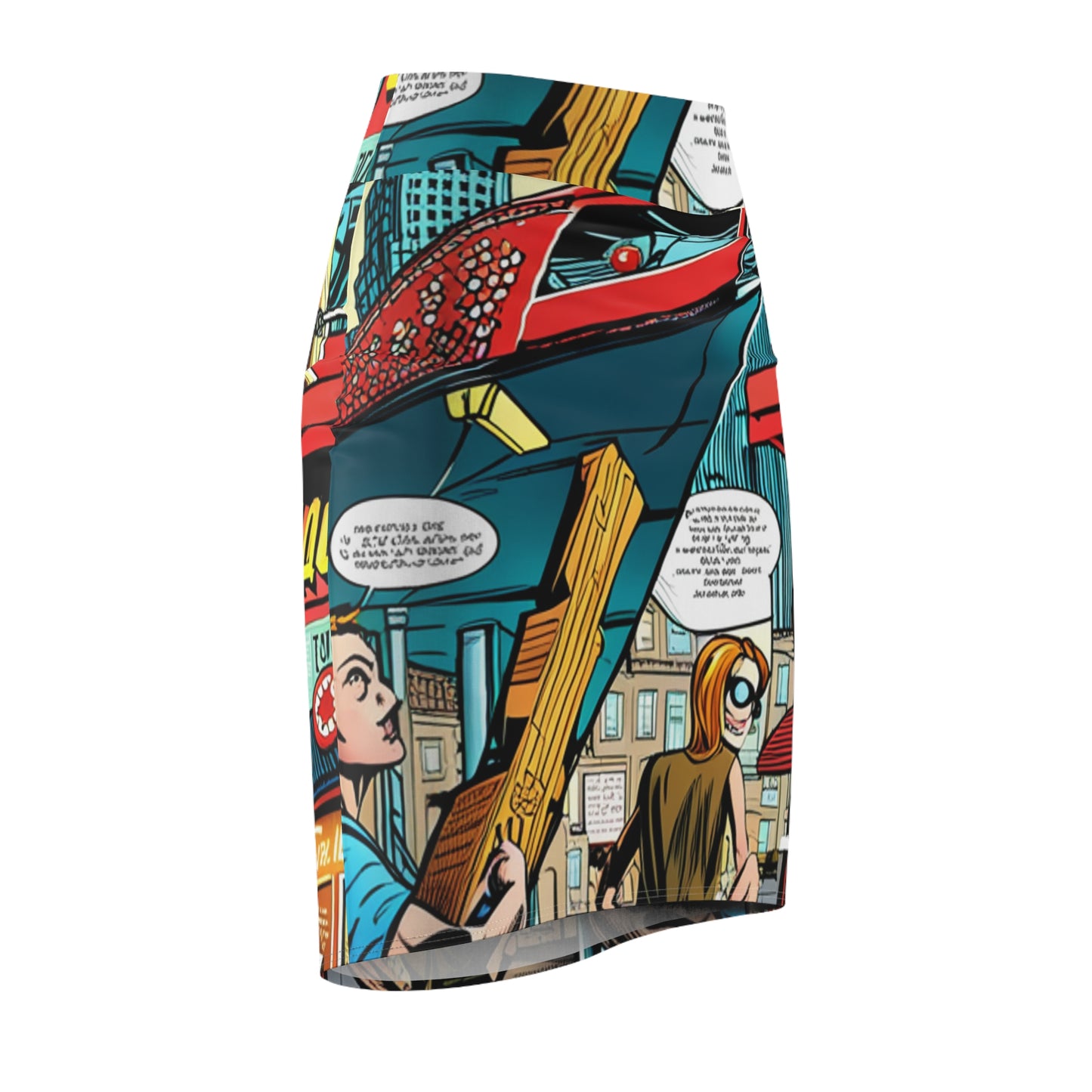 Secret Agent Comic Anime Skirt