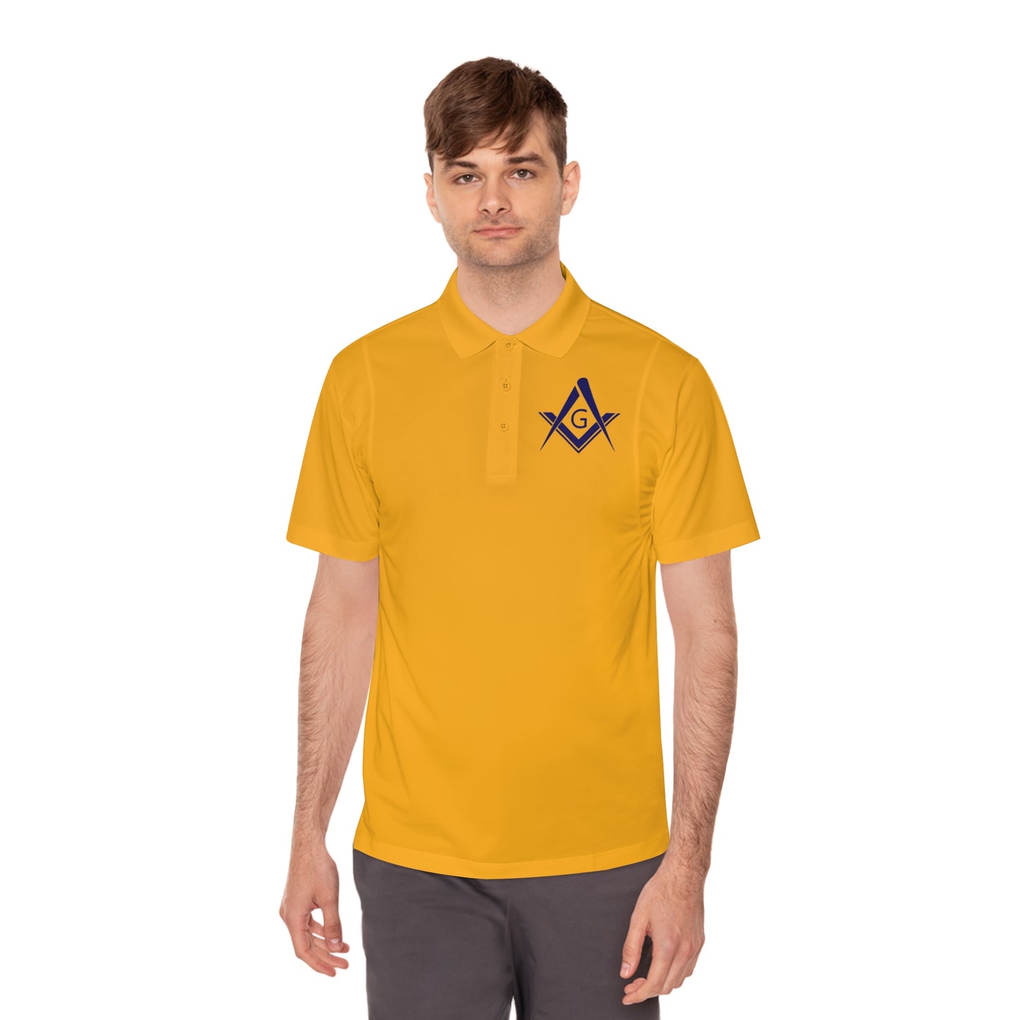 'Freemason' Men's Sport Polo Shirt