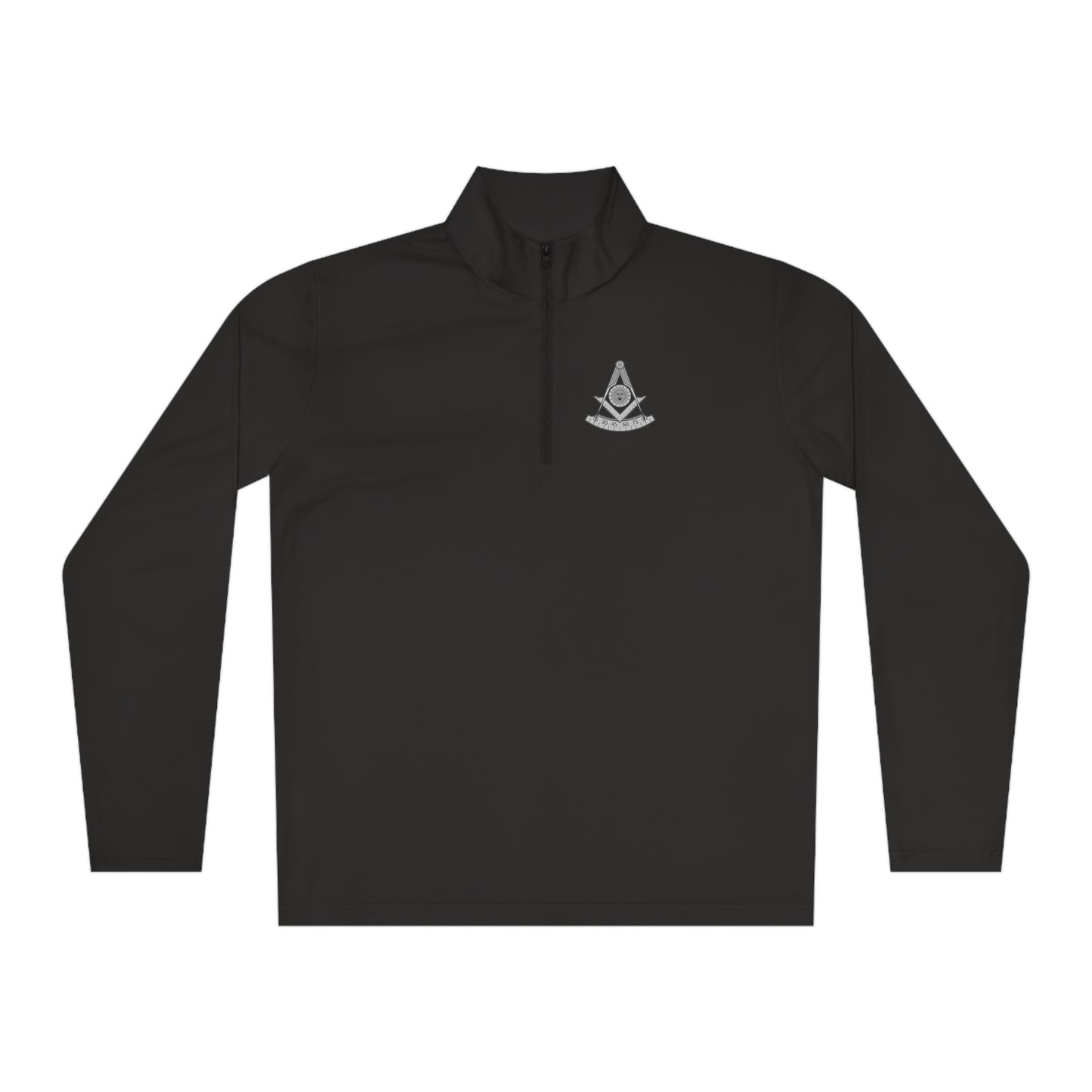 'Pastmaster Freemason' Unisex Quarter-Zip Pullover