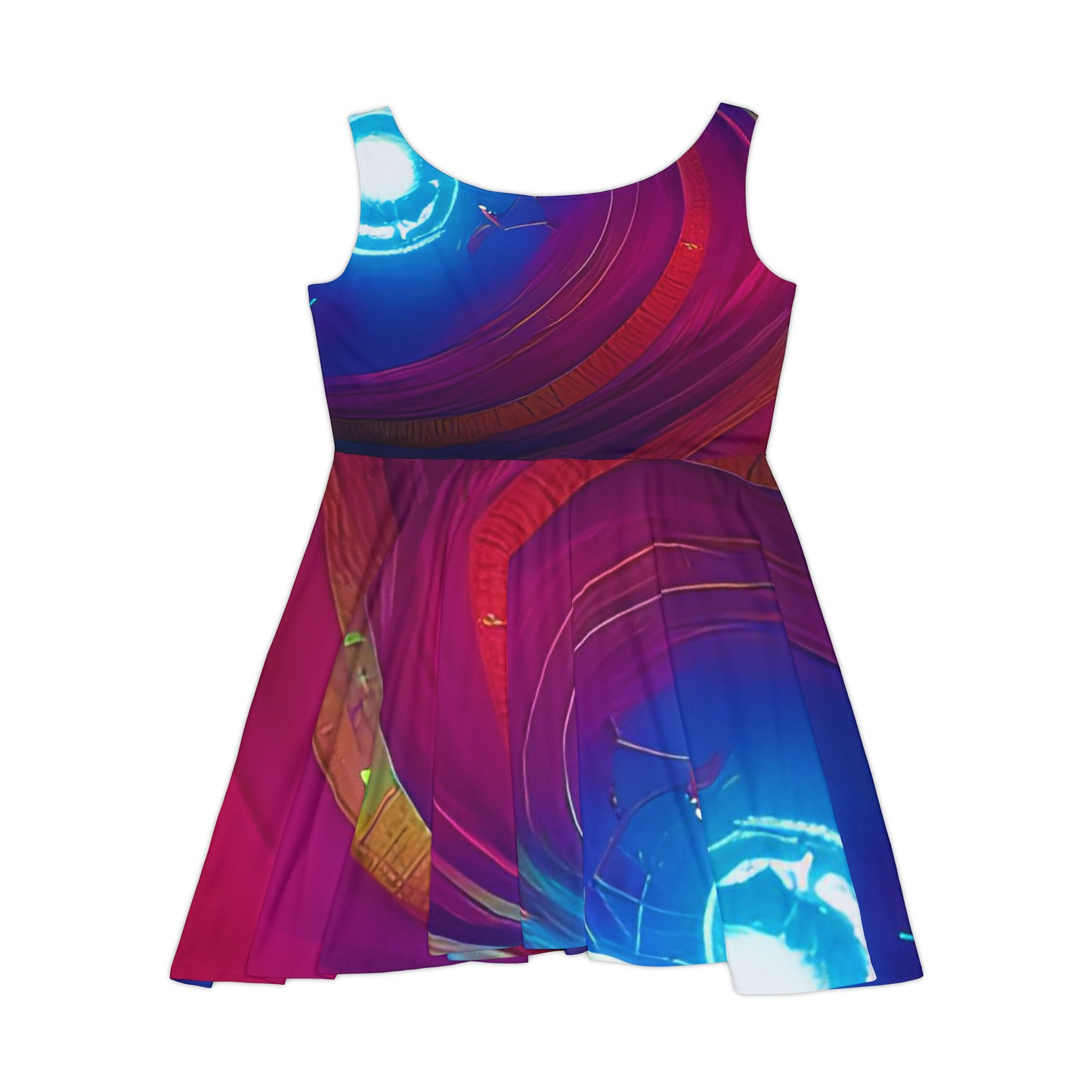 'Warm Breeze' Women's Skater Dress (AOP)