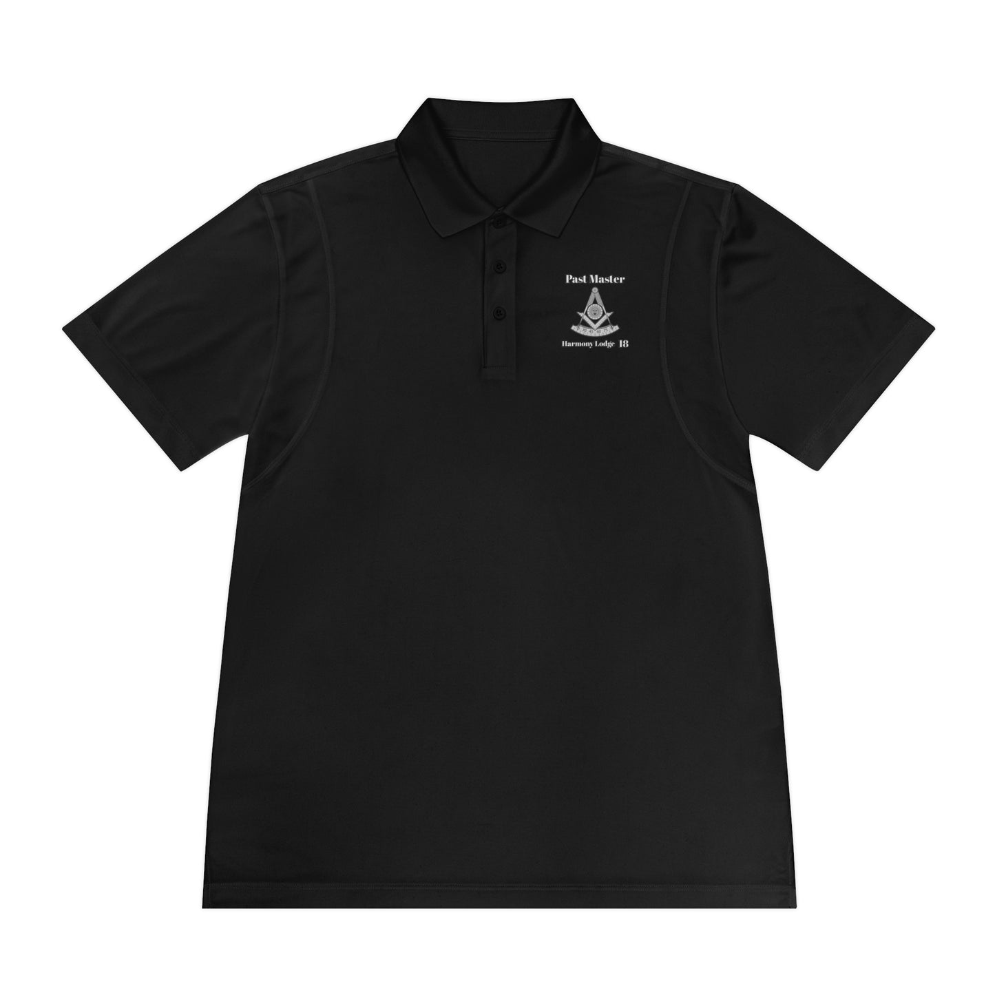 Harmony Lodge 18 Past Master Men's Sport Polo Shirt