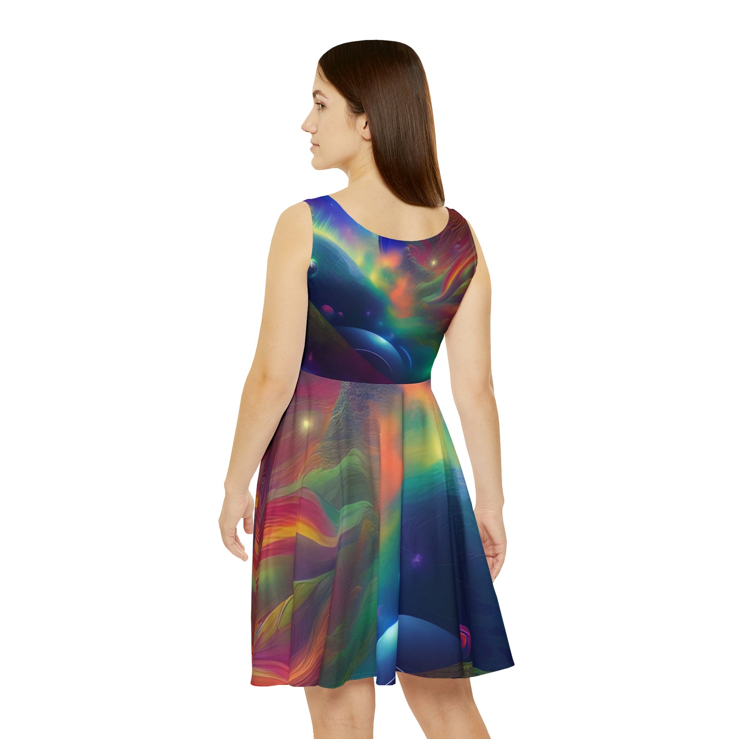 'Pillars of Creation' Women's Skater Dress (AOP)