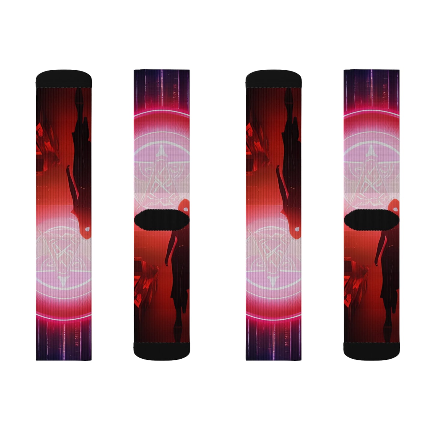 'Red Light Therapy' Sublimation Socks