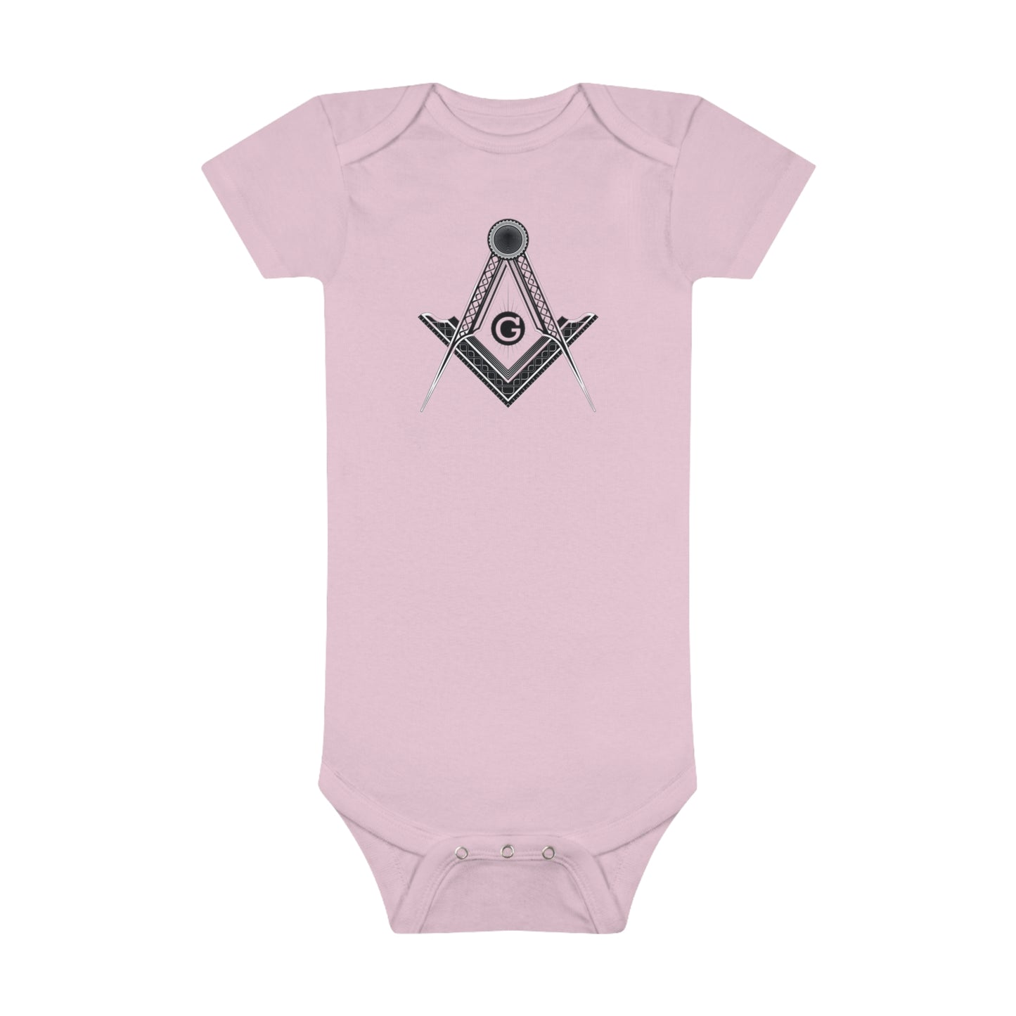 'Freemason' Baby Short Sleeve Onesie®