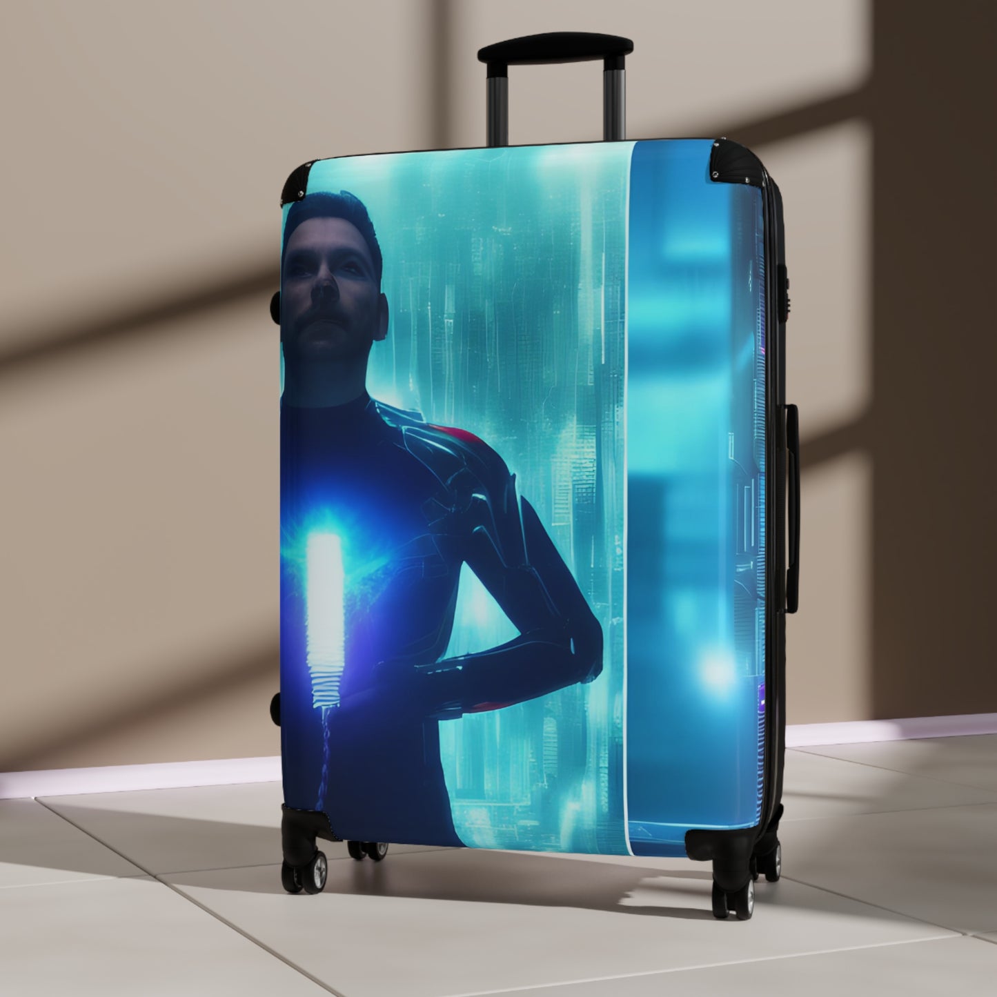 ‘Let the light out’ Suitcase