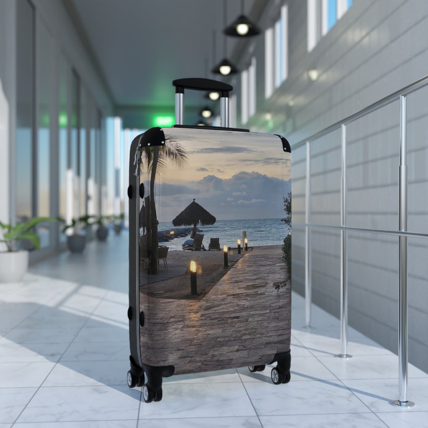 "Aboard Seashore" Suitcase