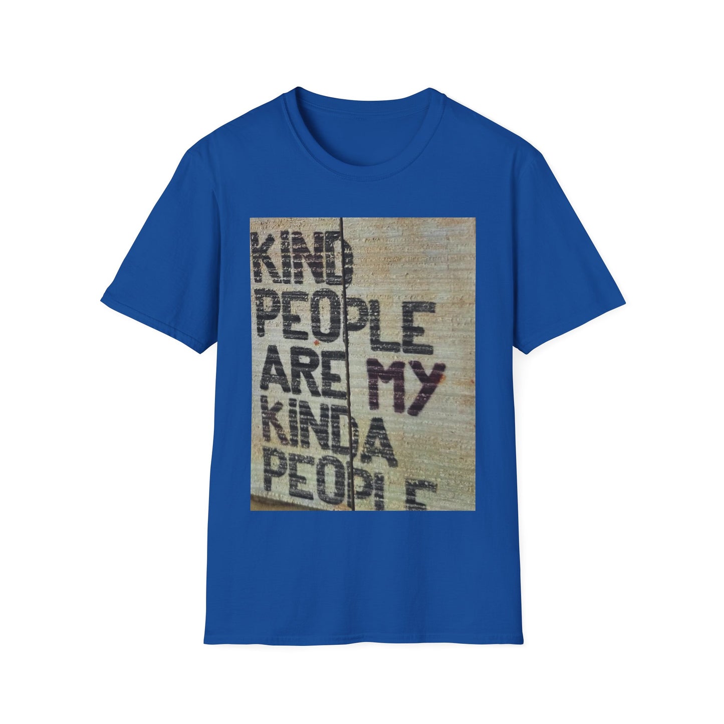 'Kind People' Unisex Softstyle T-Shirt