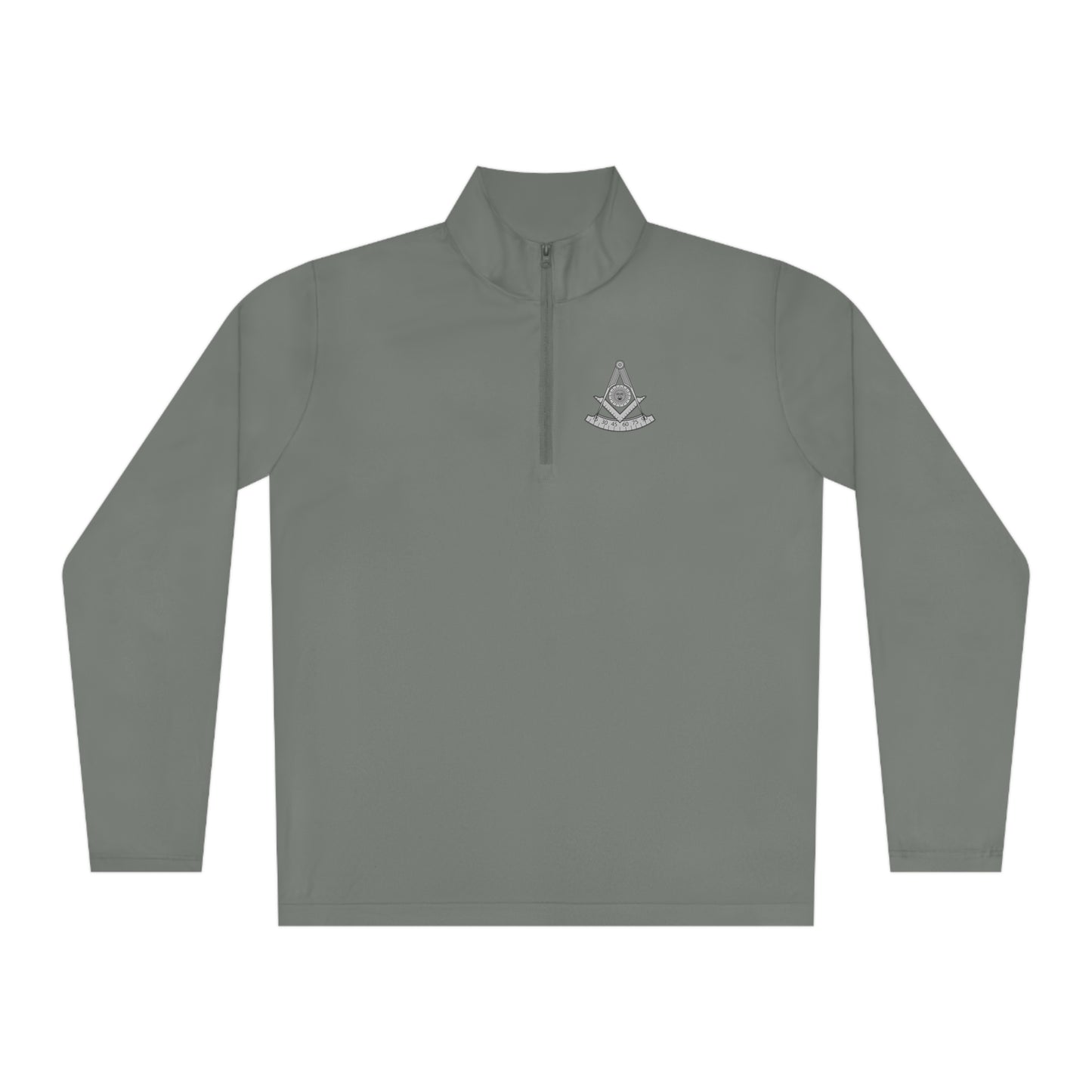 'Pastmaster Freemason' Unisex Quarter-Zip Pullover