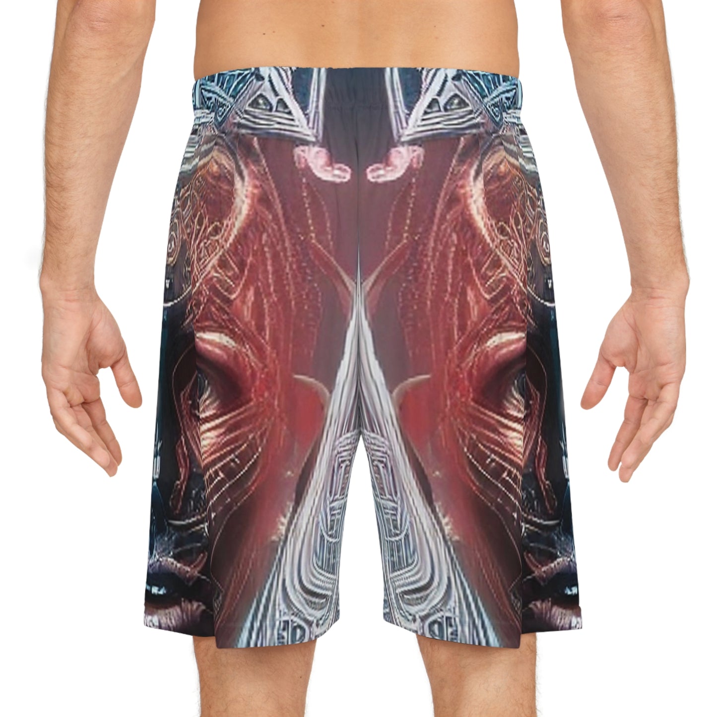 'Inner Power' Basketball Shorts (AOP)