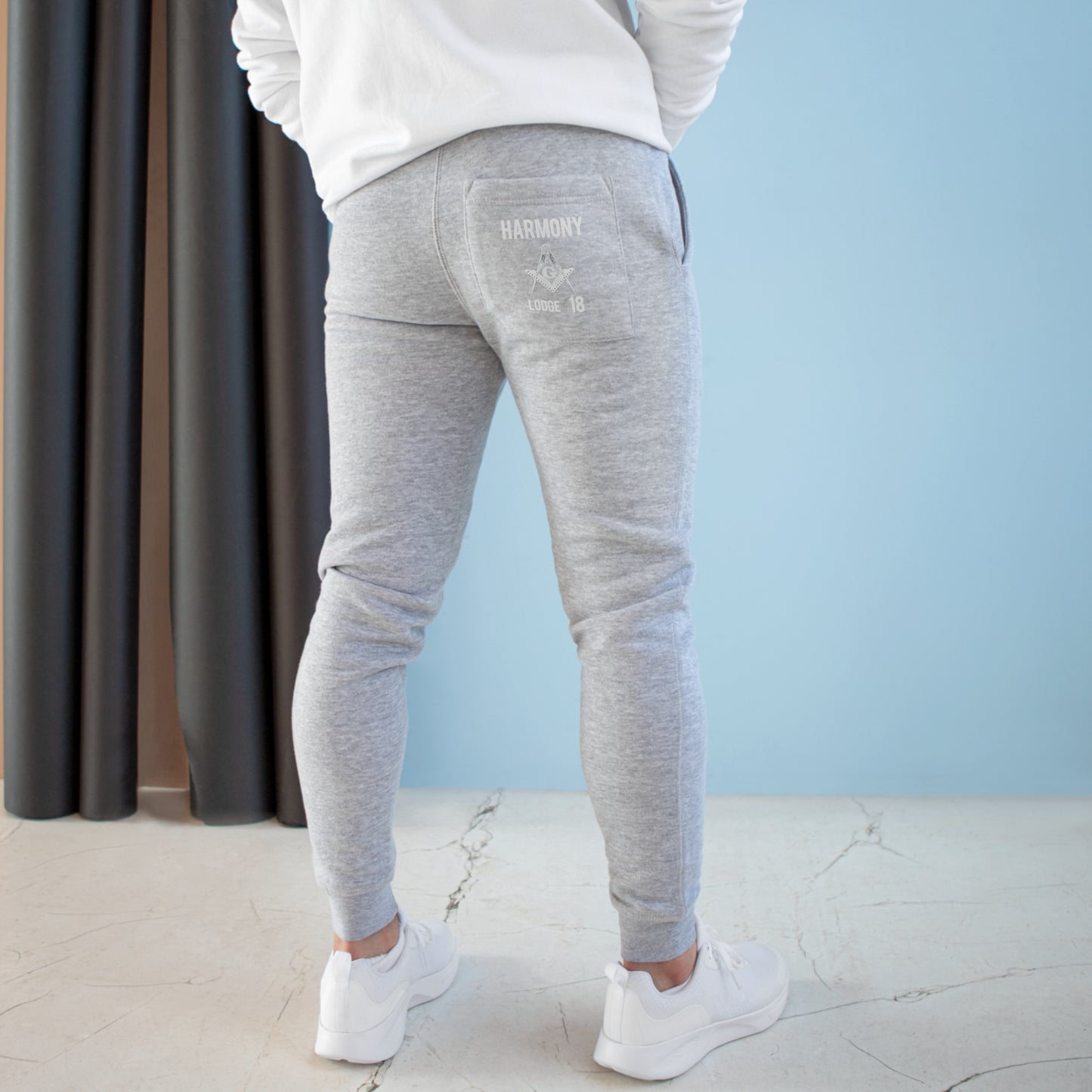 'Harmony lodge 18' Premium Fleece Joggers