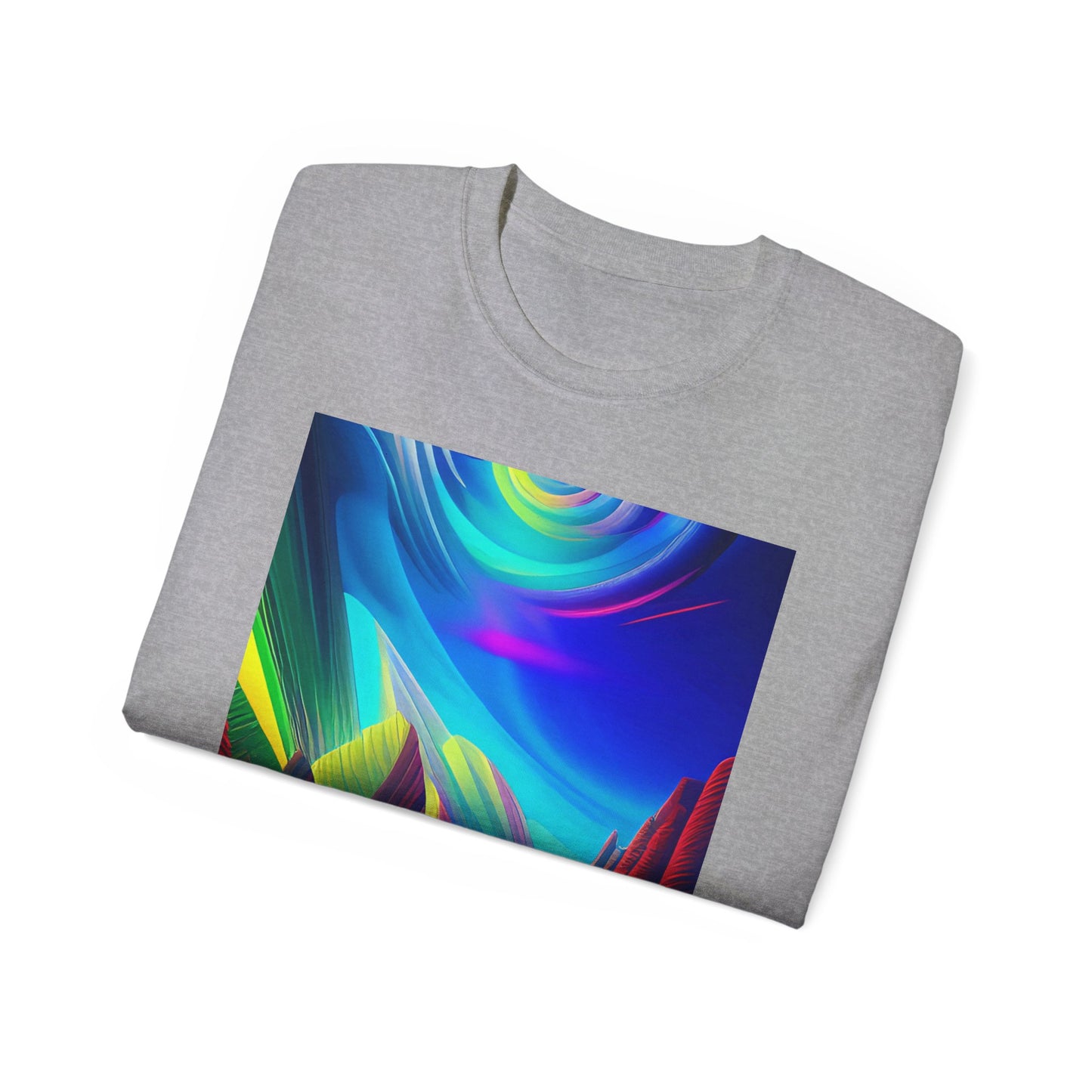 'Hippie Mountains' Unisex Ultra Cotton Tee