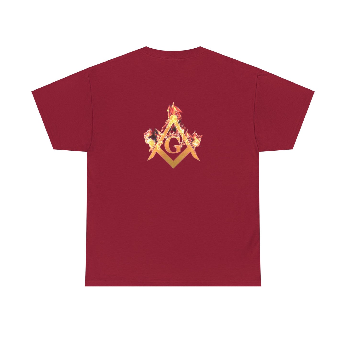 'Freemason fire shirt' Unisex Heavy Cotton Tee