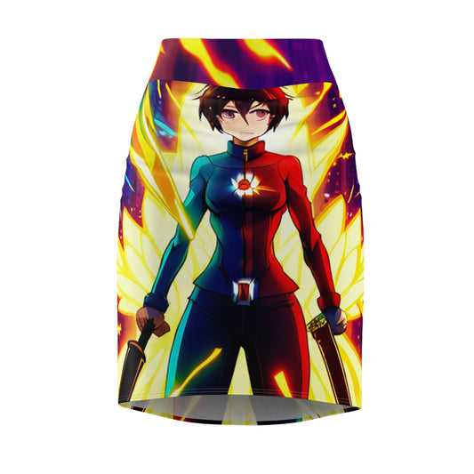 Chou Atsui Anime Pencil Skirt