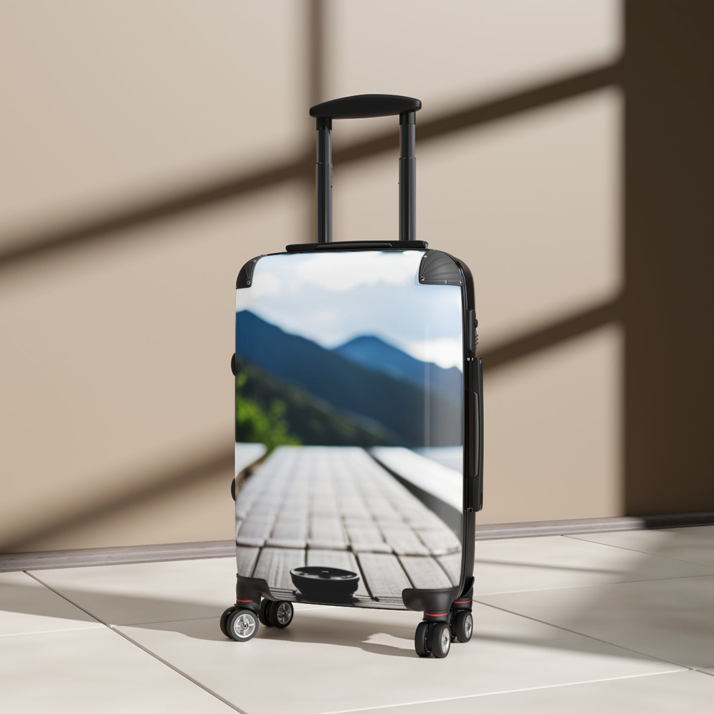 "Ace Courtyard" Suitcase