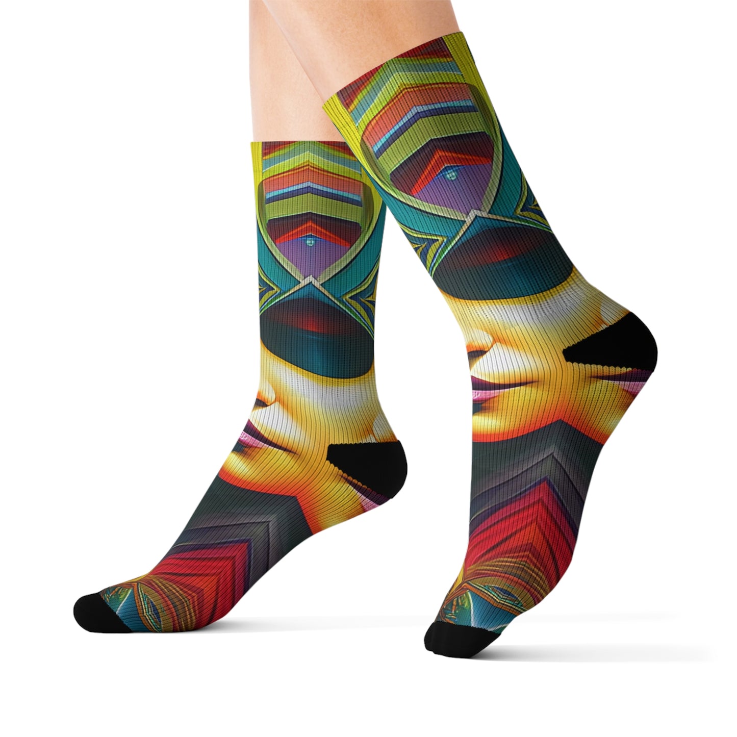 'Strength' Sublimation Socks