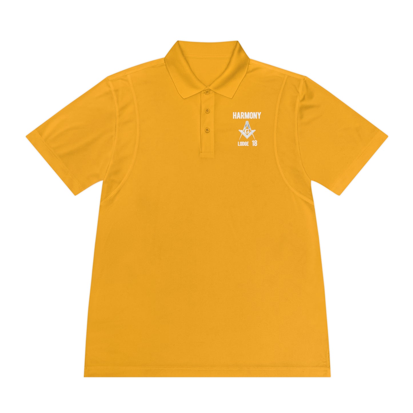 'Harmony Lodge 18' Men's Sport Polo Shirt