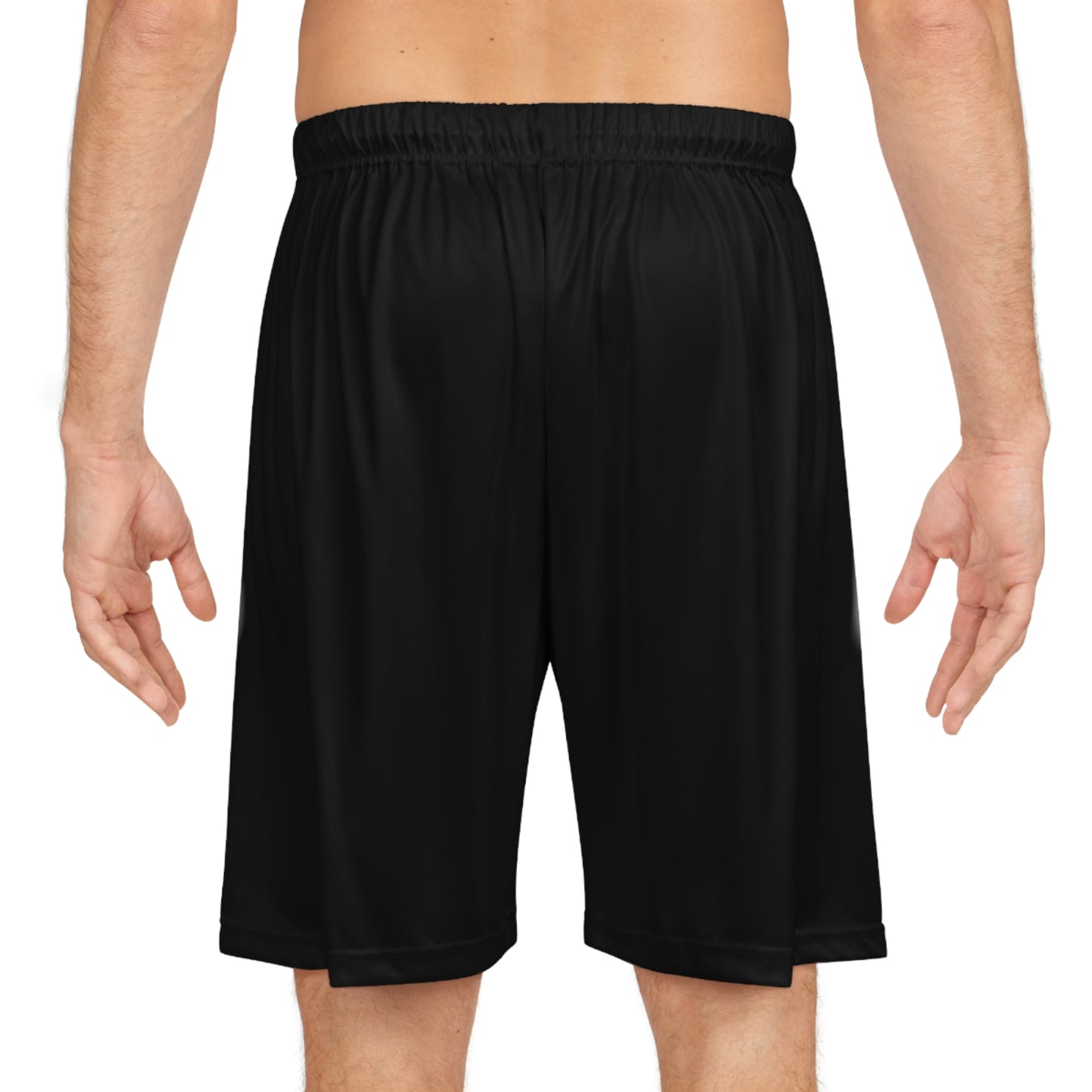 'Harmony lodge 18 fire' Basketball Shorts (AOP)